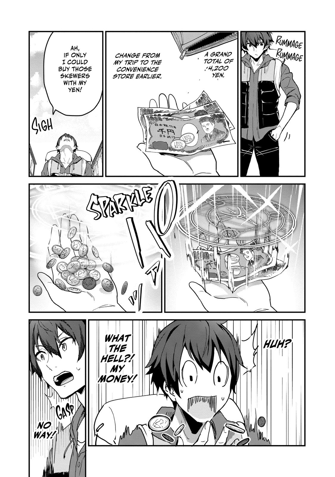 Peddler in Another World - I Can Go Back to My World Whenever I Want Chapter 1 page 21 - 