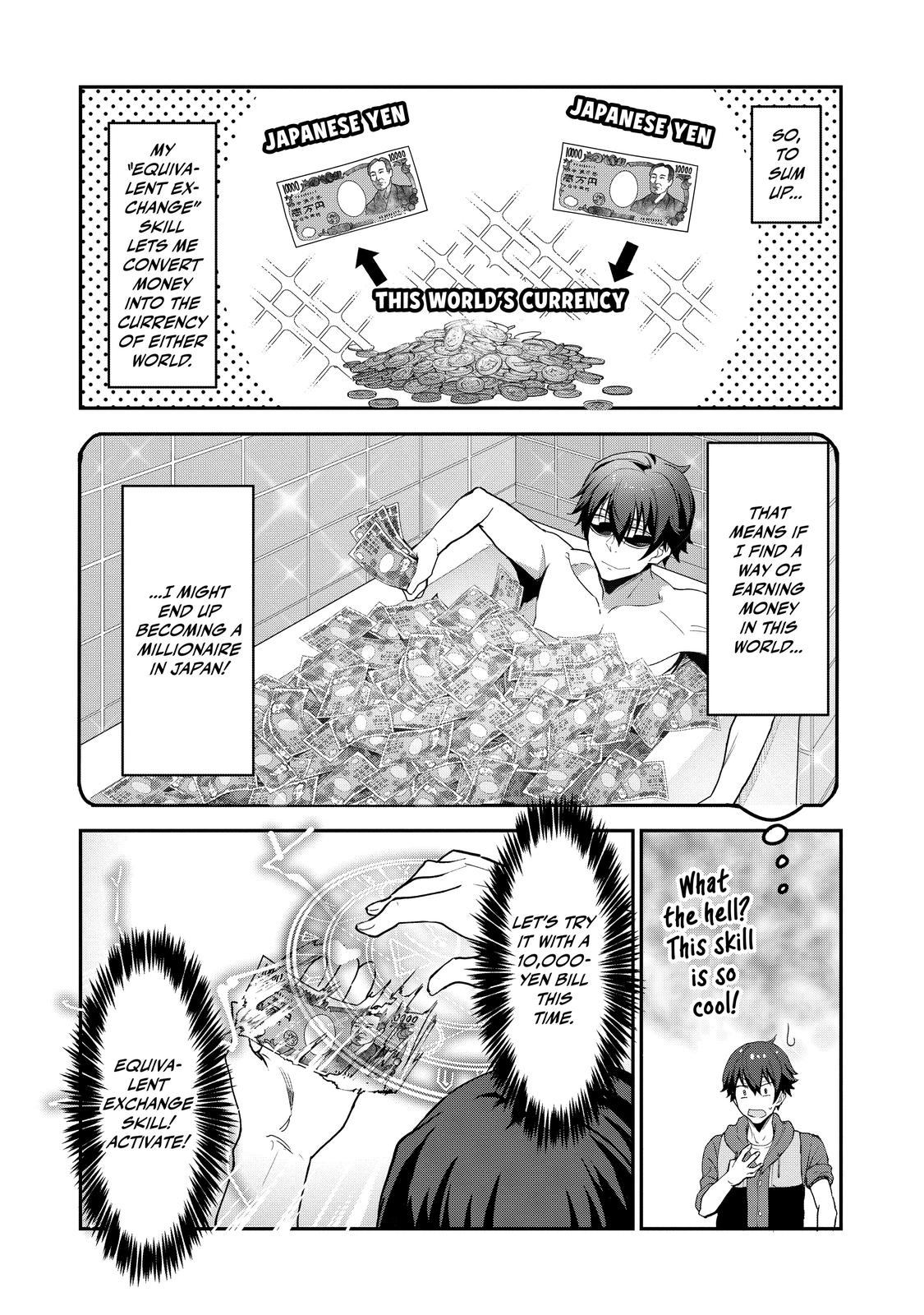 Peddler in Another World - I Can Go Back to My World Whenever I Want Chapter 1 page 25 - 