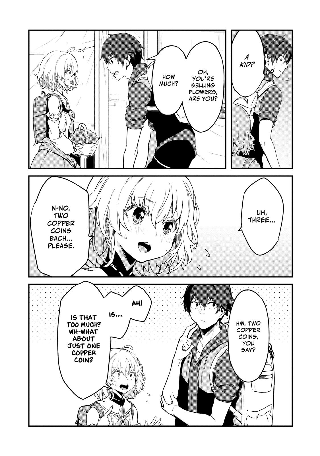 Peddler in Another World - I Can Go Back to My World Whenever I Want Chapter 1 page 30 - 