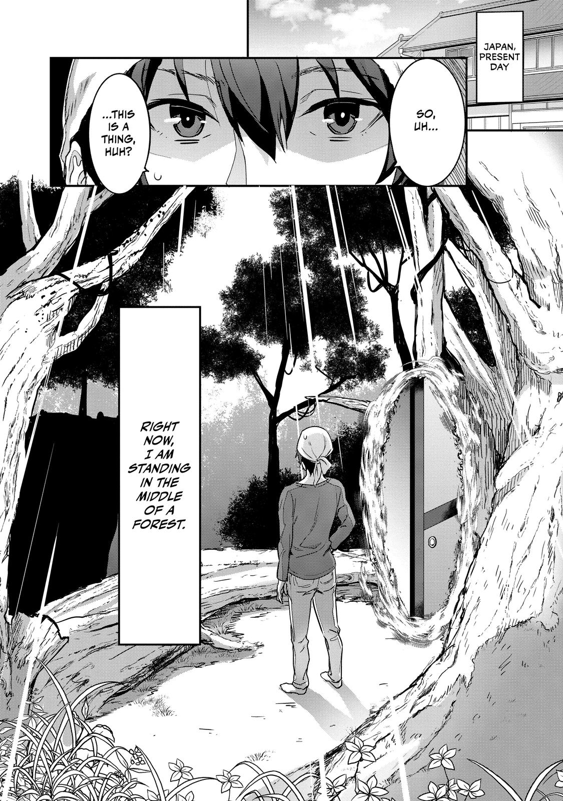 Peddler in Another World - I Can Go Back to My World Whenever I Want Chapter 1 page 8 - 