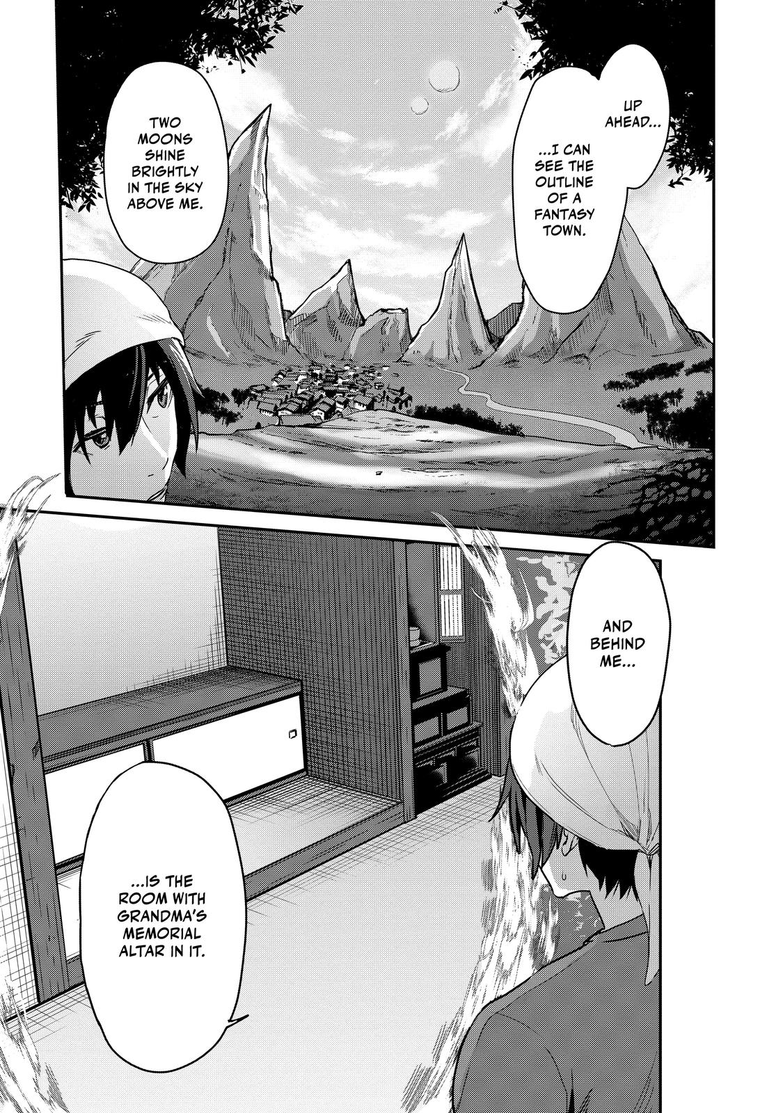 Peddler in Another World - I Can Go Back to My World Whenever I Want Chapter 1 page 9 - 