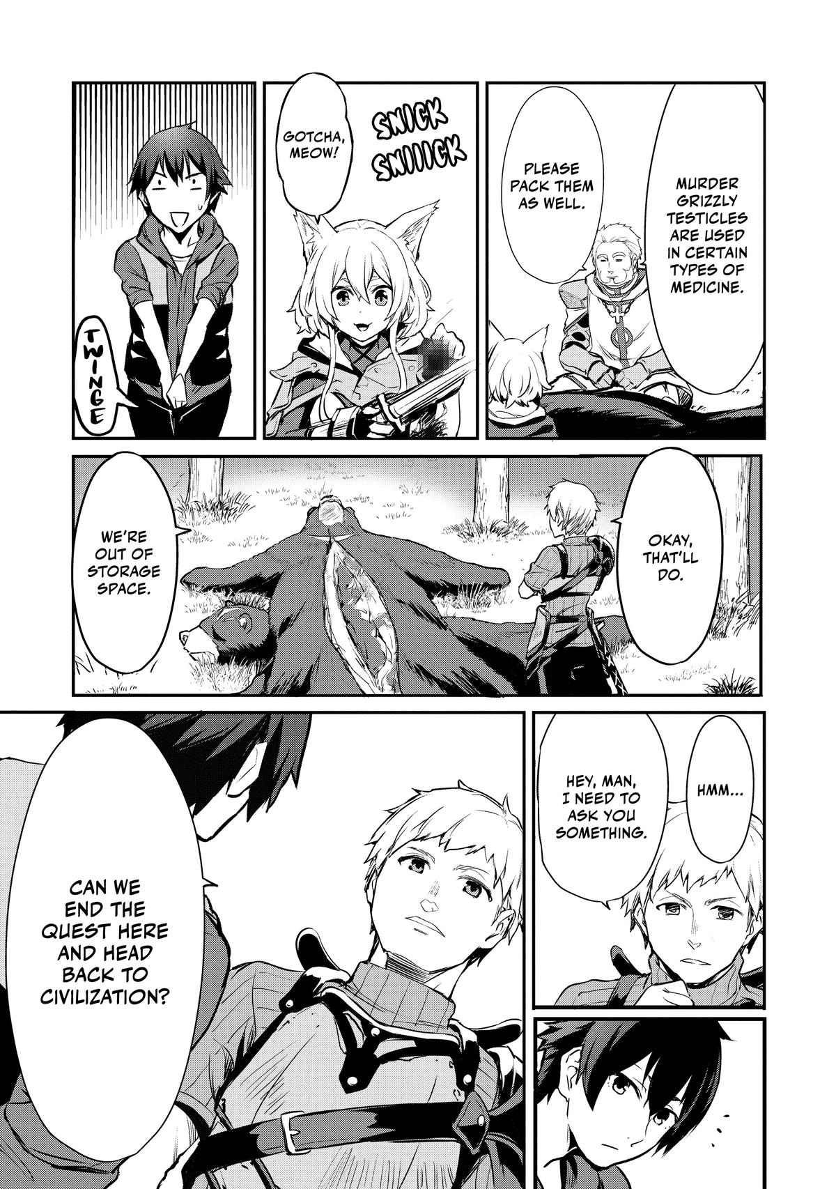 Peddler in Another World - I Can Go Back to My World Whenever I Want Chapter 12 page 10 - 