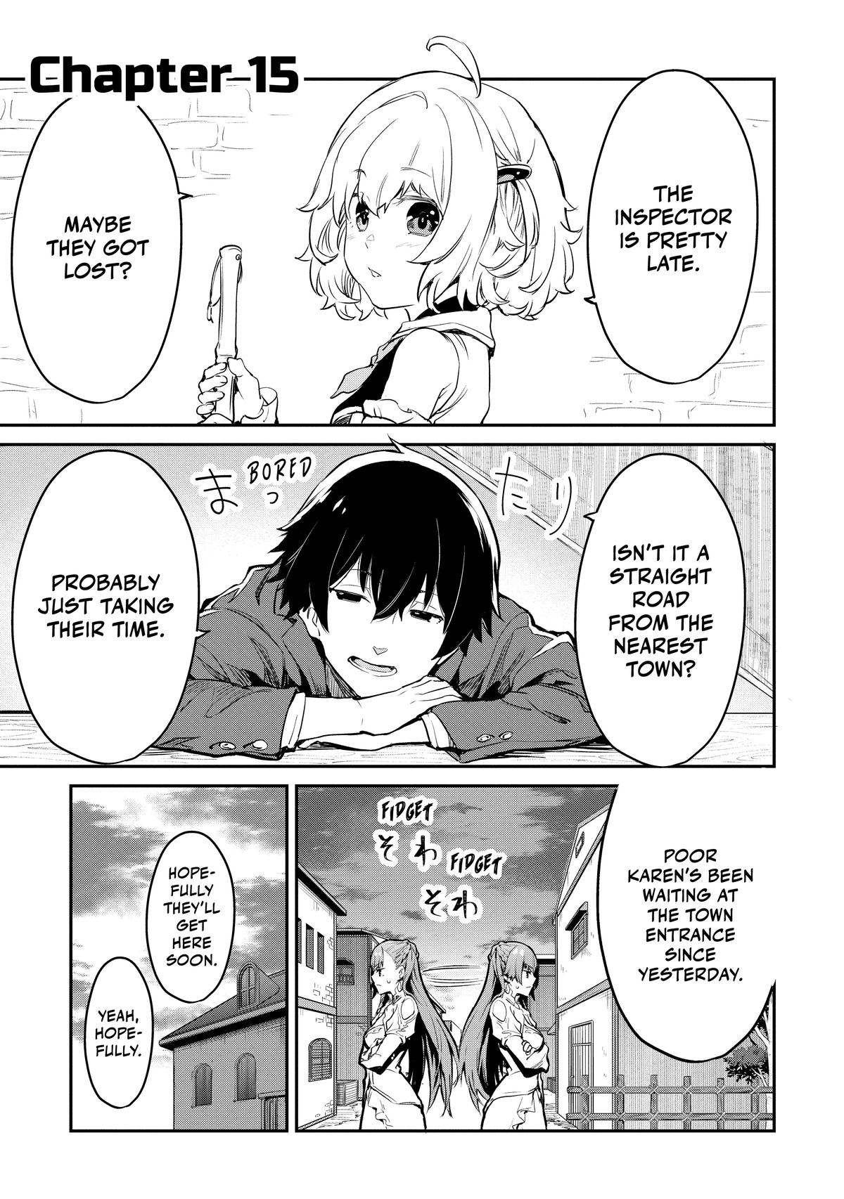 Peddler in Another World - I Can Go Back to My World Whenever I Want Chapter 15 page 1 - 