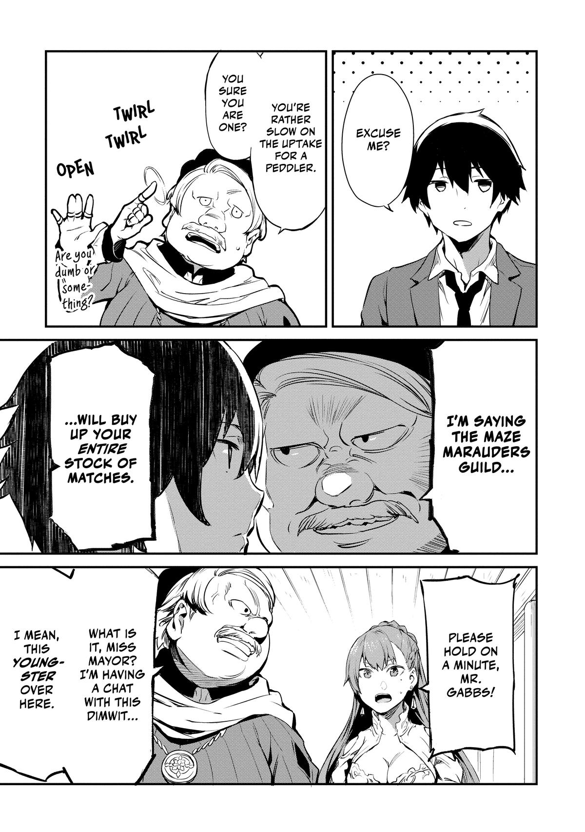Peddler in Another World - I Can Go Back to My World Whenever I Want Chapter 15 page 14 - 