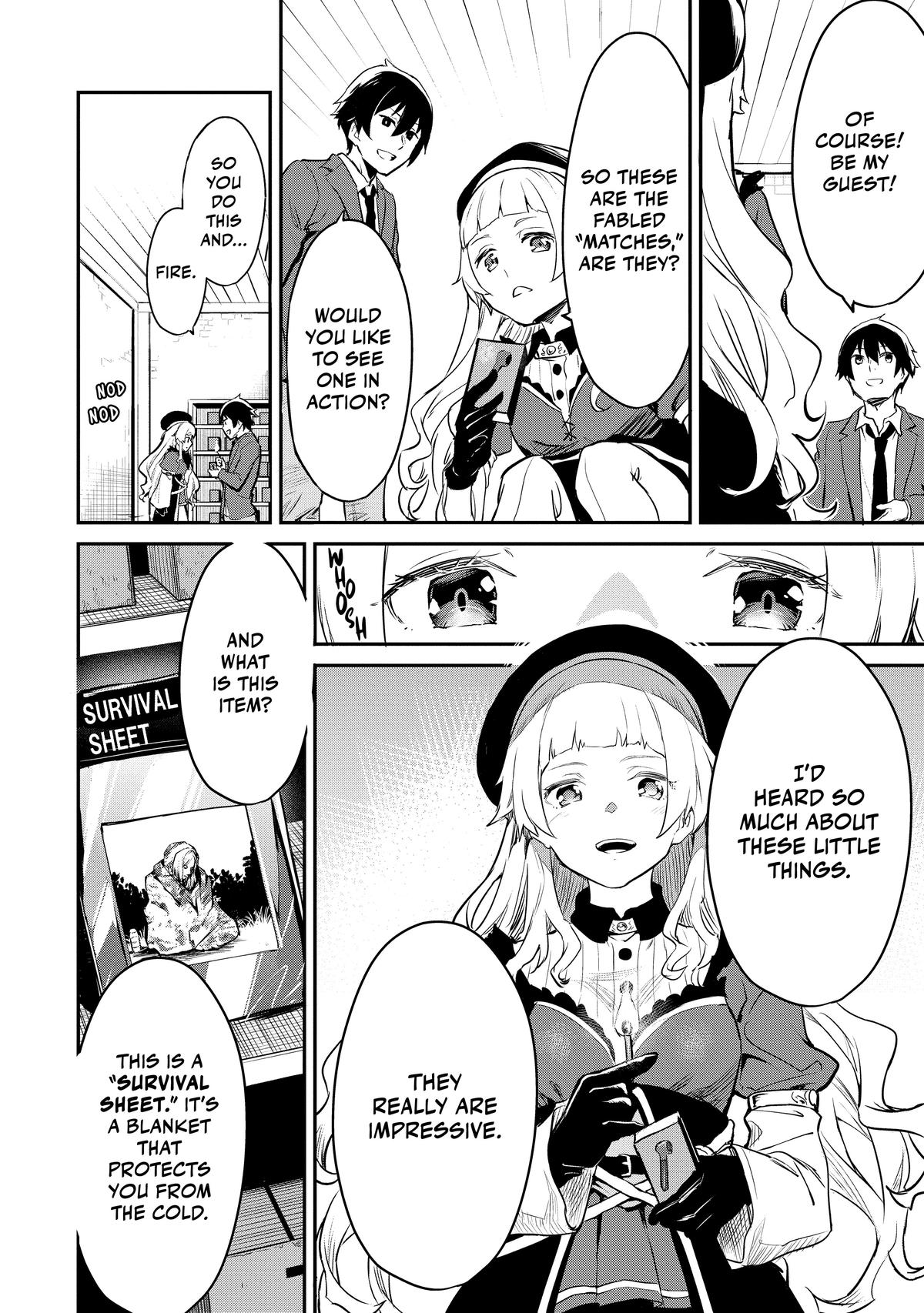 Peddler in Another World - I Can Go Back to My World Whenever I Want Chapter 15 page 4 - 