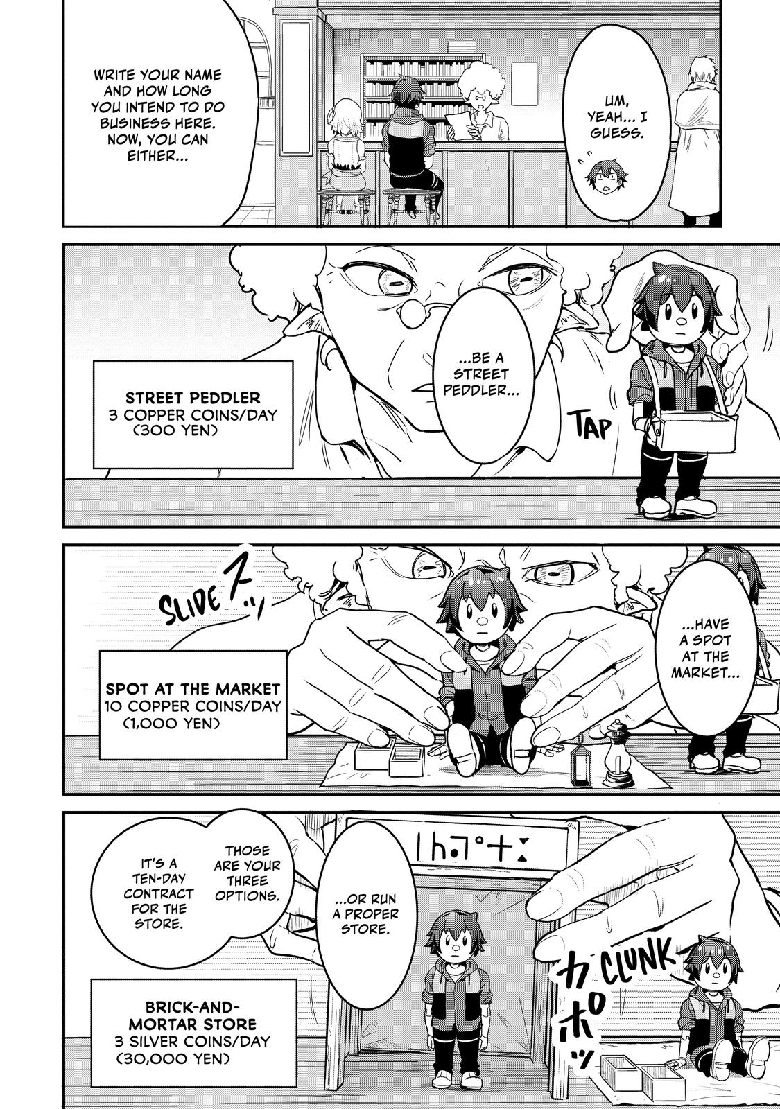 Peddler in Another World - I Can Go Back to My World Whenever I Want Chapter 2 page 2 - 