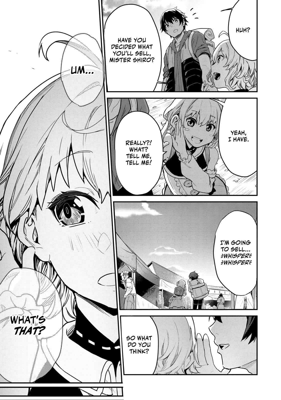 Peddler in Another World - I Can Go Back to My World Whenever I Want Chapter 2 page 11 - 