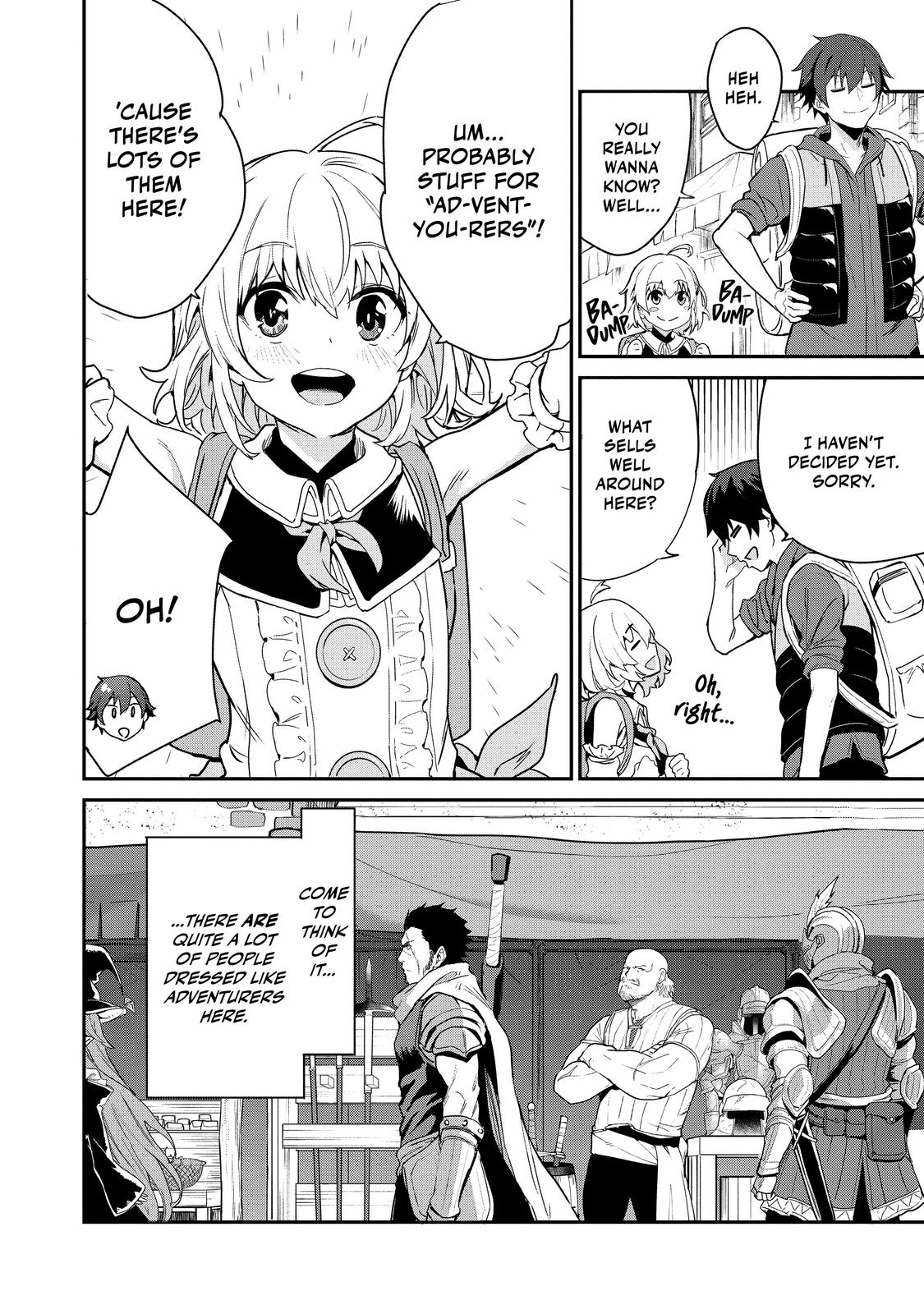 Peddler in Another World - I Can Go Back to My World Whenever I Want Chapter 2 page 6 - 