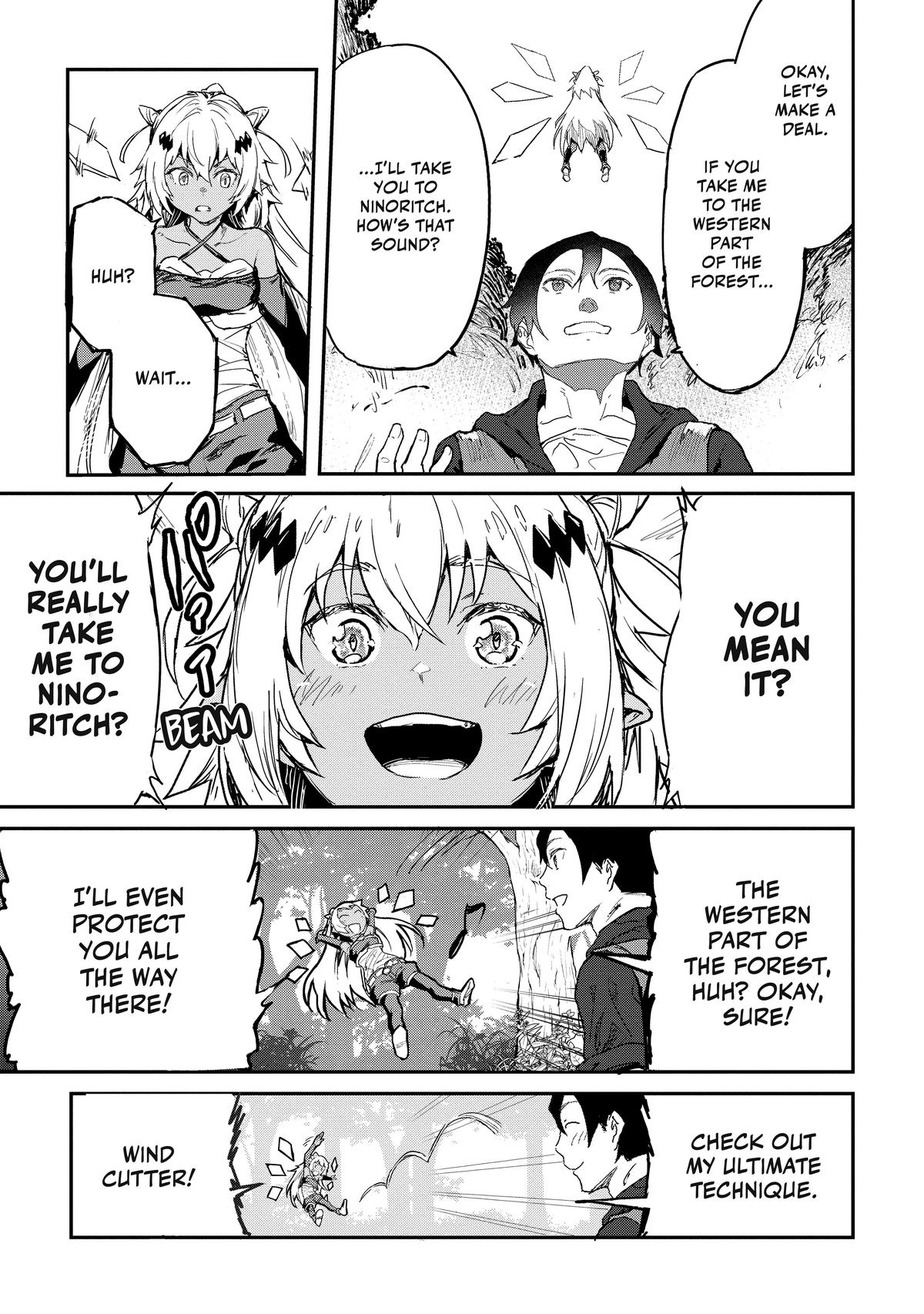 Peddler in Another World - I Can Go Back to My World Whenever I Want Chapter 25 page 7 - 