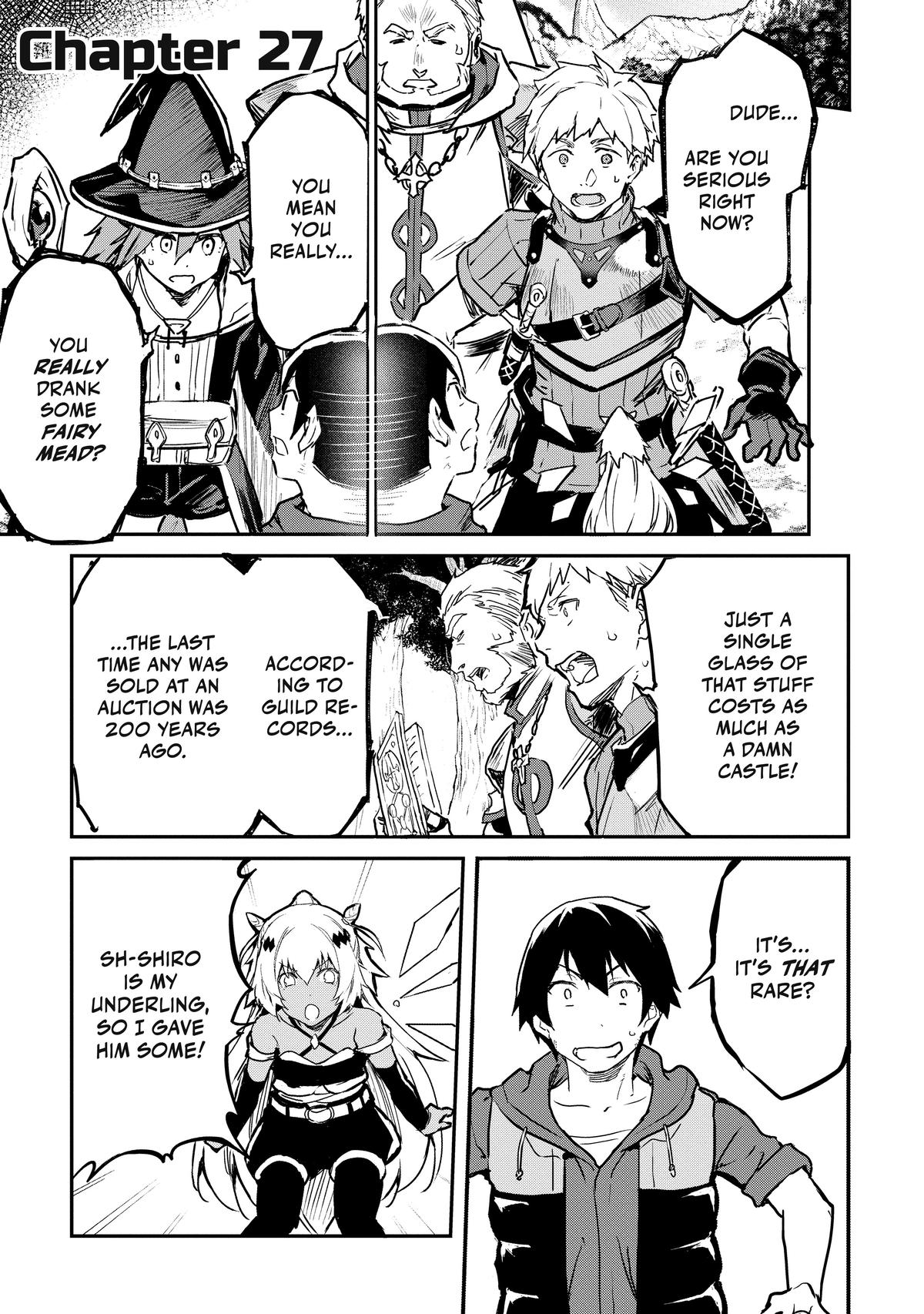 Peddler in Another World - I Can Go Back to My World Whenever I Want Chapter 27 page 1 - 