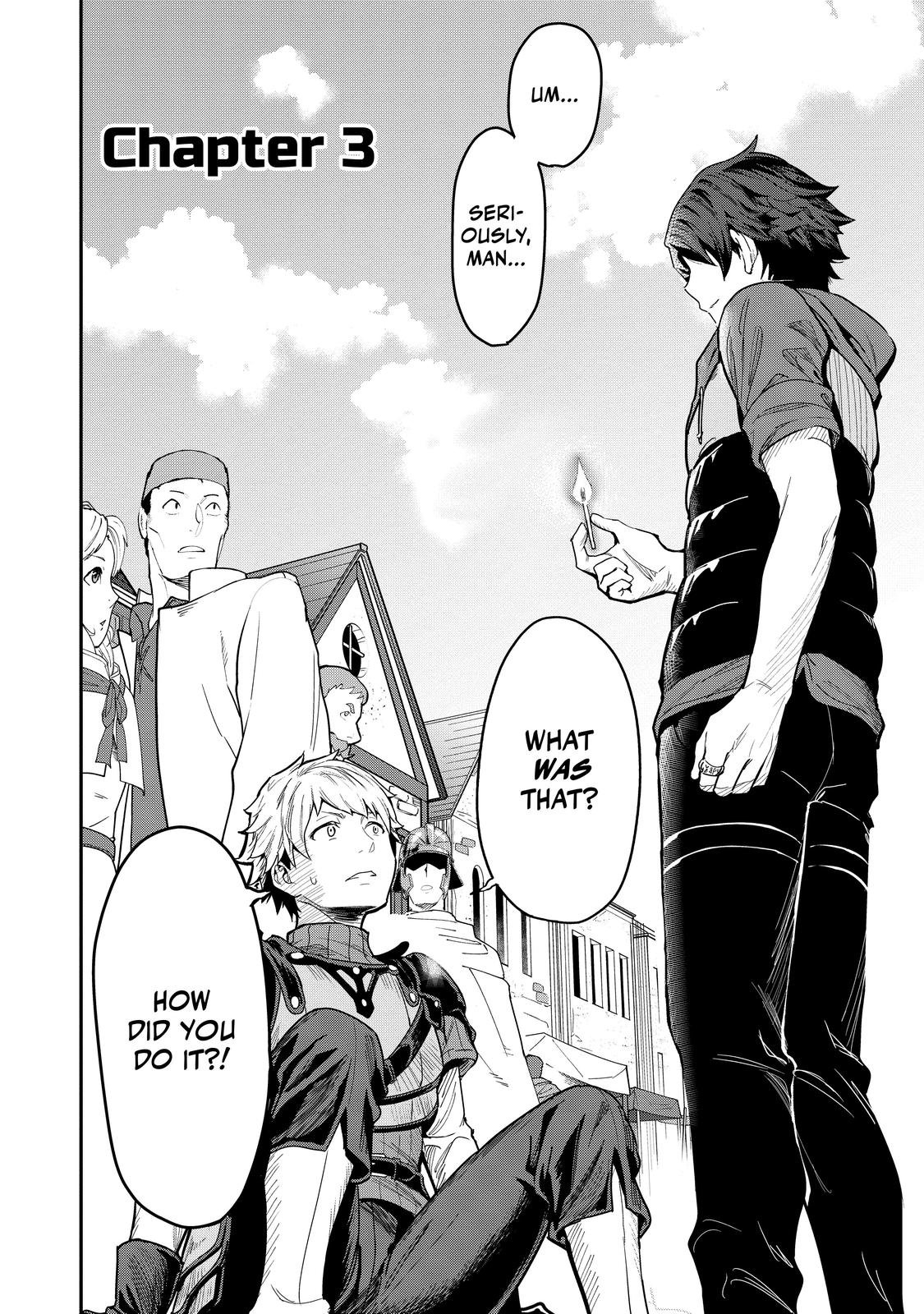 Peddler in Another World - I Can Go Back to My World Whenever I Want Chapter 3 page 1 - 
