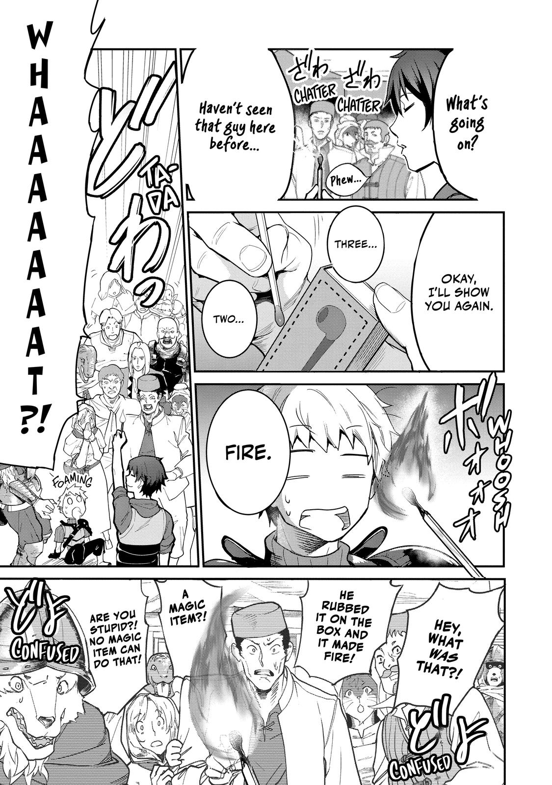 Peddler in Another World - I Can Go Back to My World Whenever I Want Chapter 3 page 2 - 
