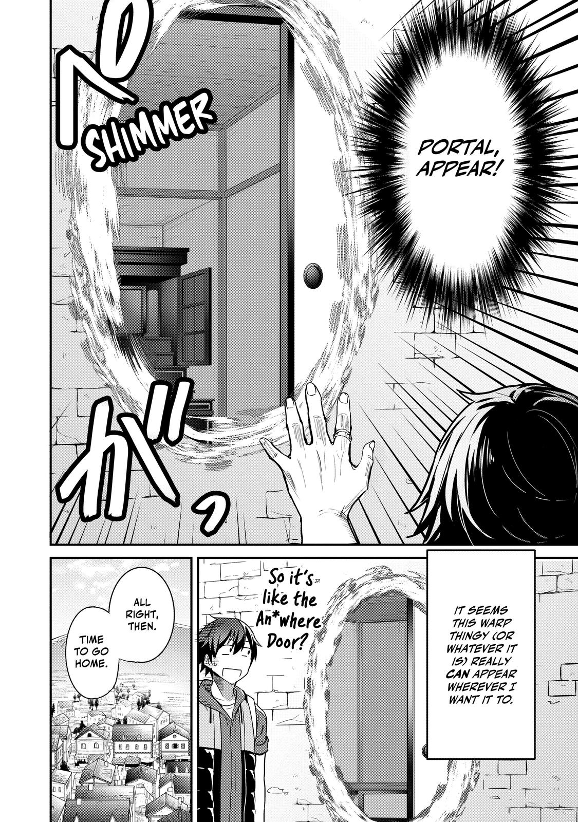 Peddler in Another World - I Can Go Back to My World Whenever I Want Chapter 3 page 20 - 