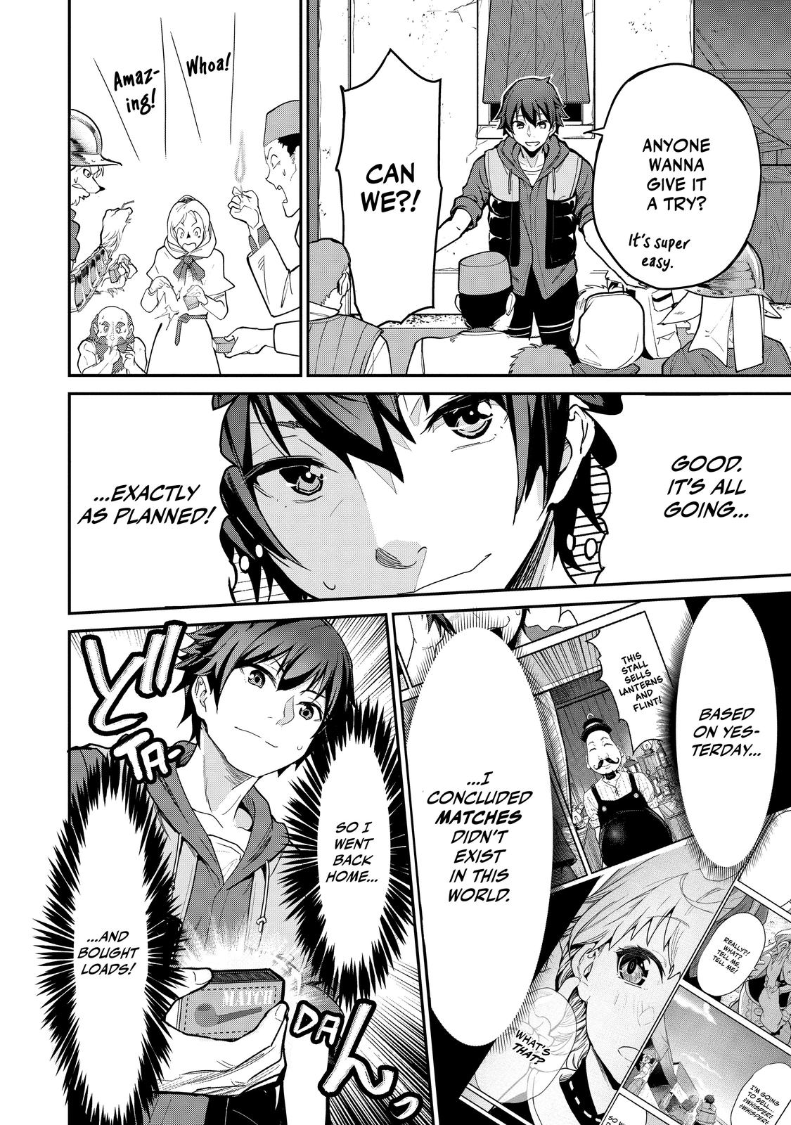 Peddler in Another World - I Can Go Back to My World Whenever I Want Chapter 3 page 3 - 