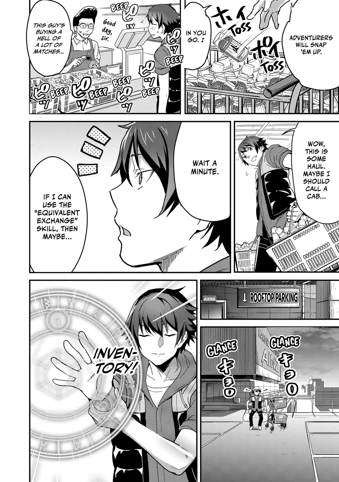 Peddler in Another World - I Can Go Back to My World Whenever I Want Chapter 3 page 24 - 