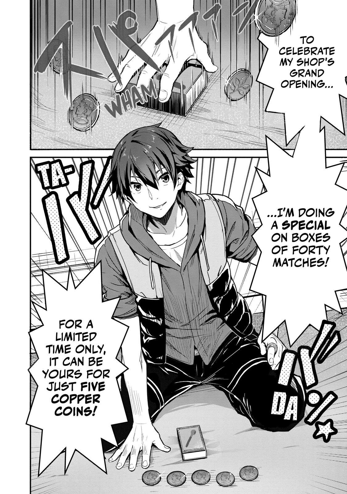 Peddler in Another World - I Can Go Back to My World Whenever I Want Chapter 3 page 9 - 