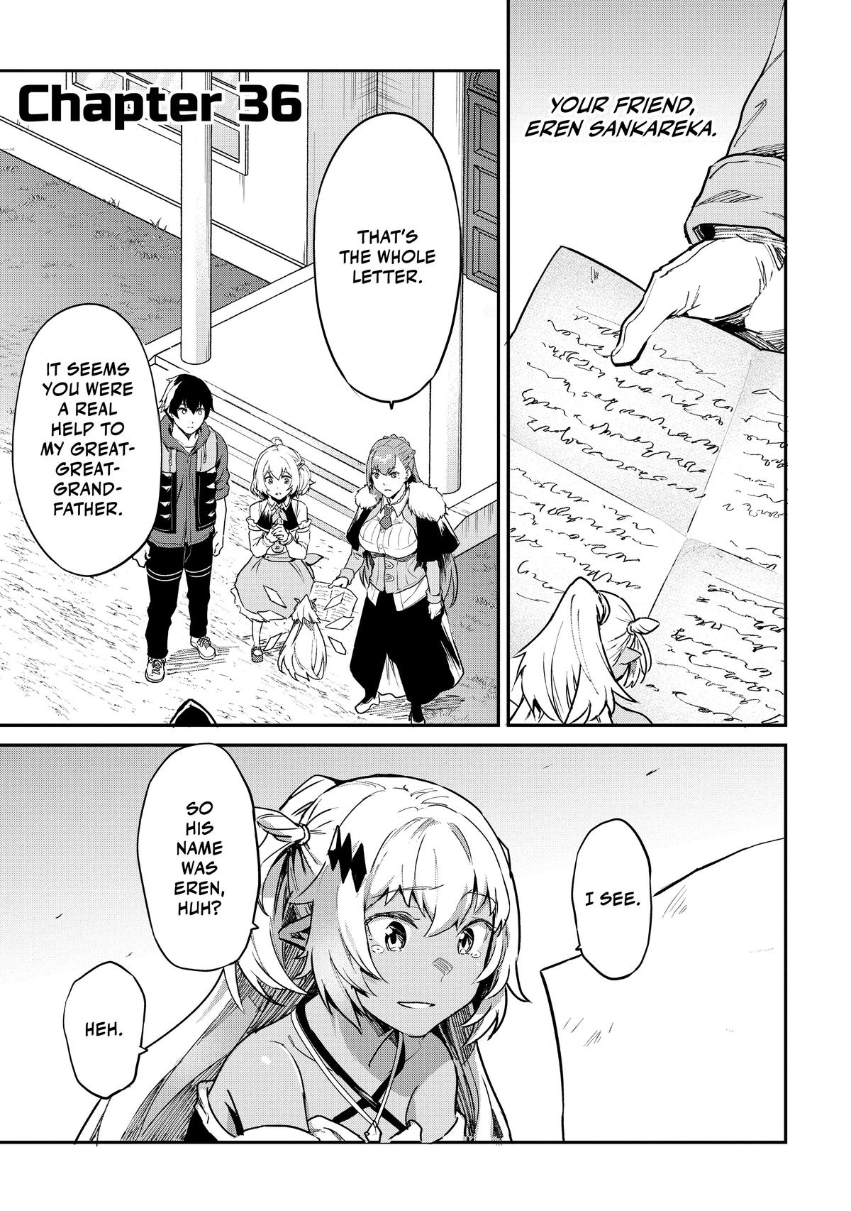 Peddler in Another World - I Can Go Back to My World Whenever I Want Chapter 36 page 1 - 