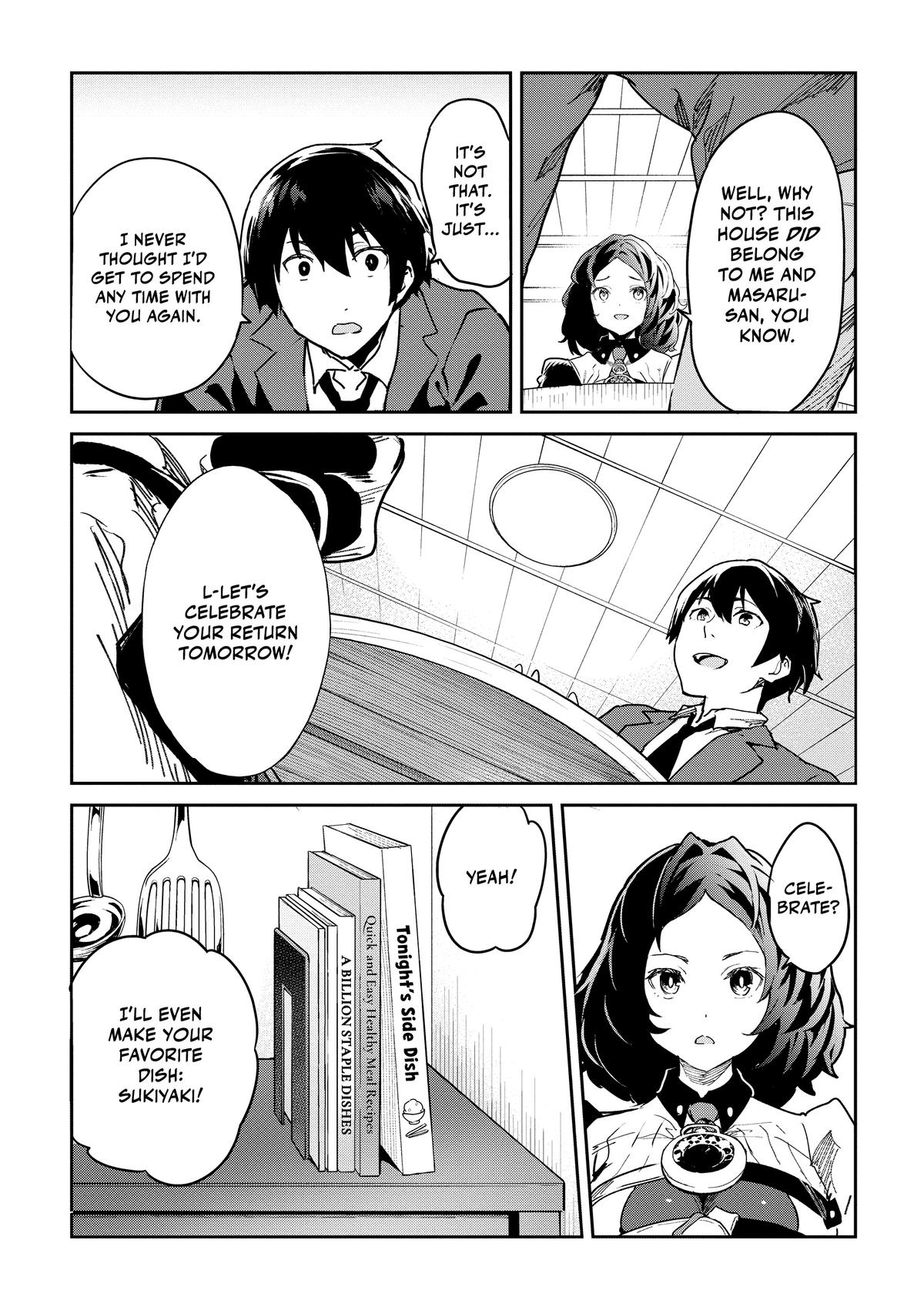 Peddler in Another World - I Can Go Back to My World Whenever I Want Chapter 38 page 13 - 