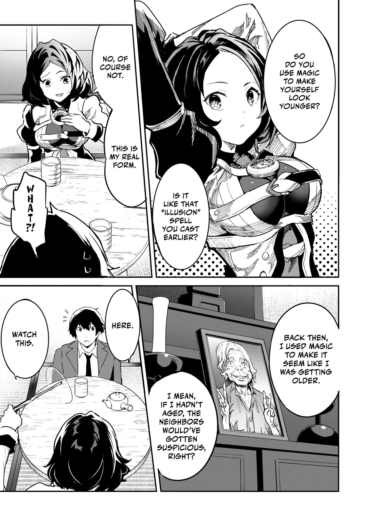 Peddler in Another World - I Can Go Back to My World Whenever I Want Chapter 38 page 5 - 