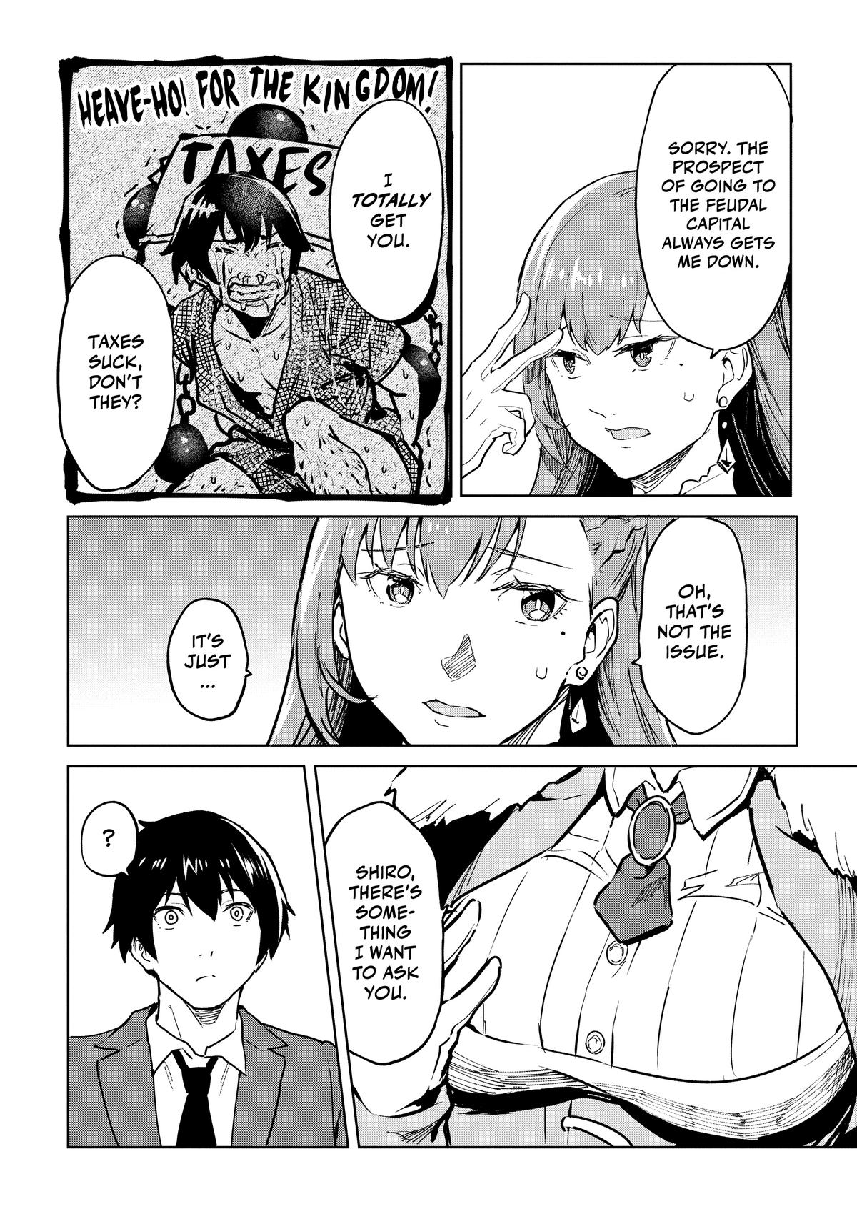 Peddler in Another World - I Can Go Back to My World Whenever I Want Chapter 39 page 10 - 