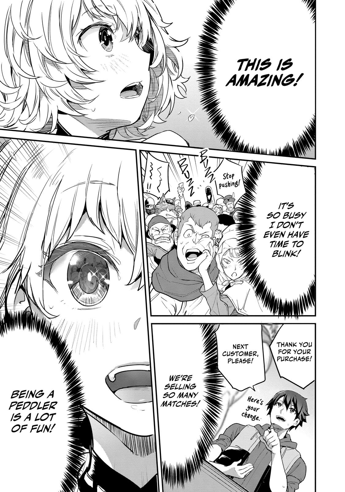 Peddler in Another World - I Can Go Back to My World Whenever I Want Chapter 4 page 11 - 