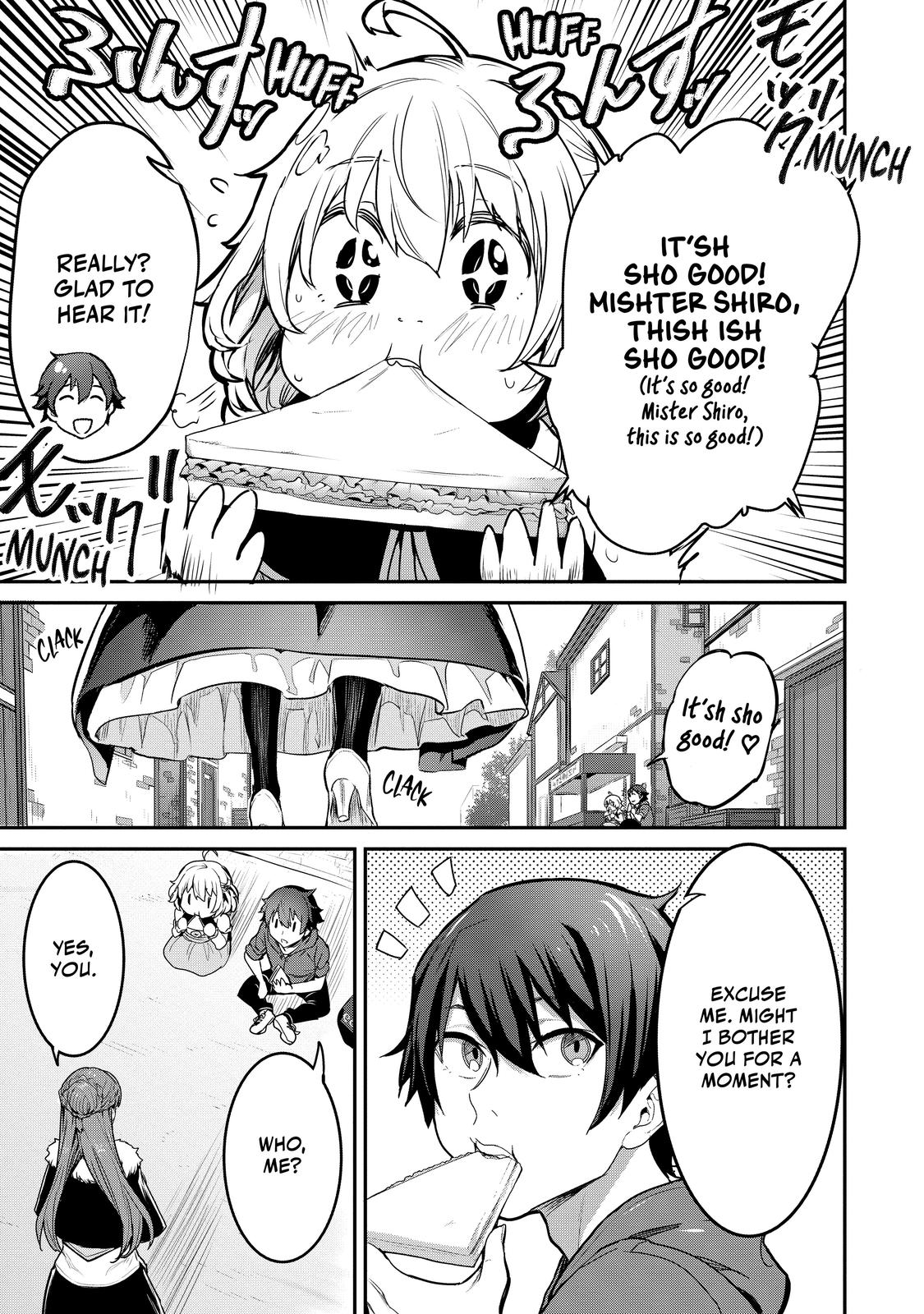 Peddler in Another World - I Can Go Back to My World Whenever I Want Chapter 4 page 17 - 
