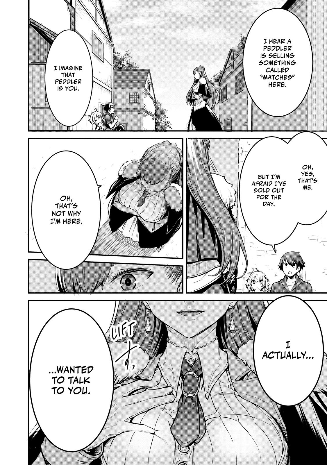 Peddler in Another World - I Can Go Back to My World Whenever I Want Chapter 4 page 18 - 