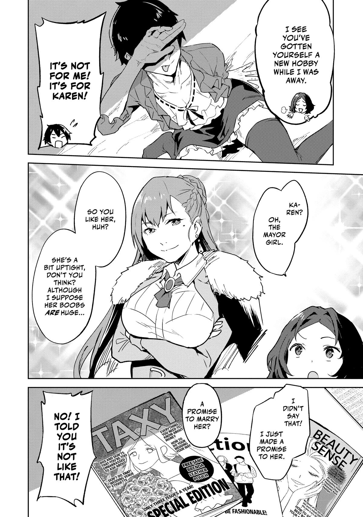 Peddler in Another World - I Can Go Back to My World Whenever I Want Chapter 40 page 14 - 