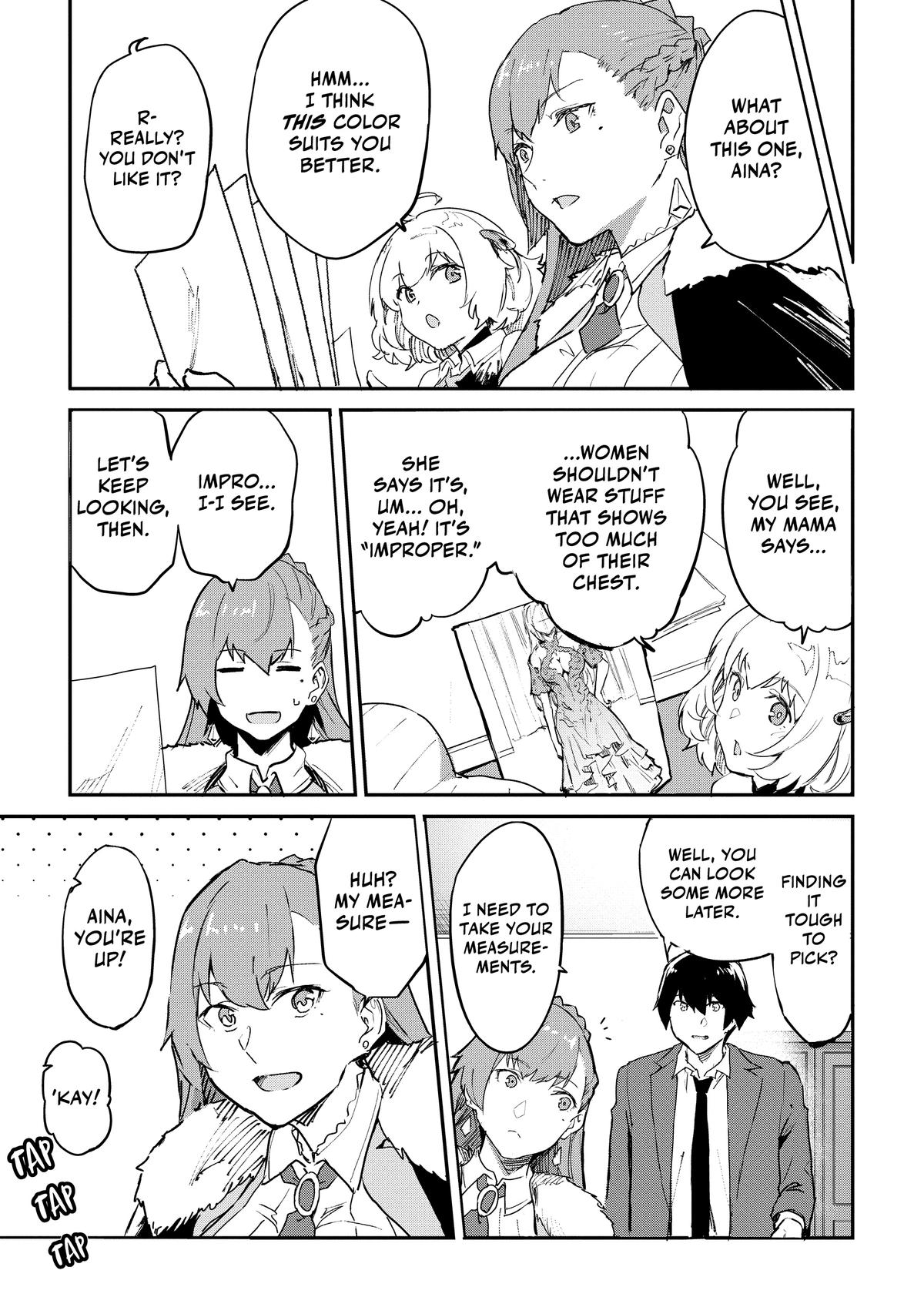 Peddler in Another World - I Can Go Back to My World Whenever I Want Chapter 41 page 12 - 