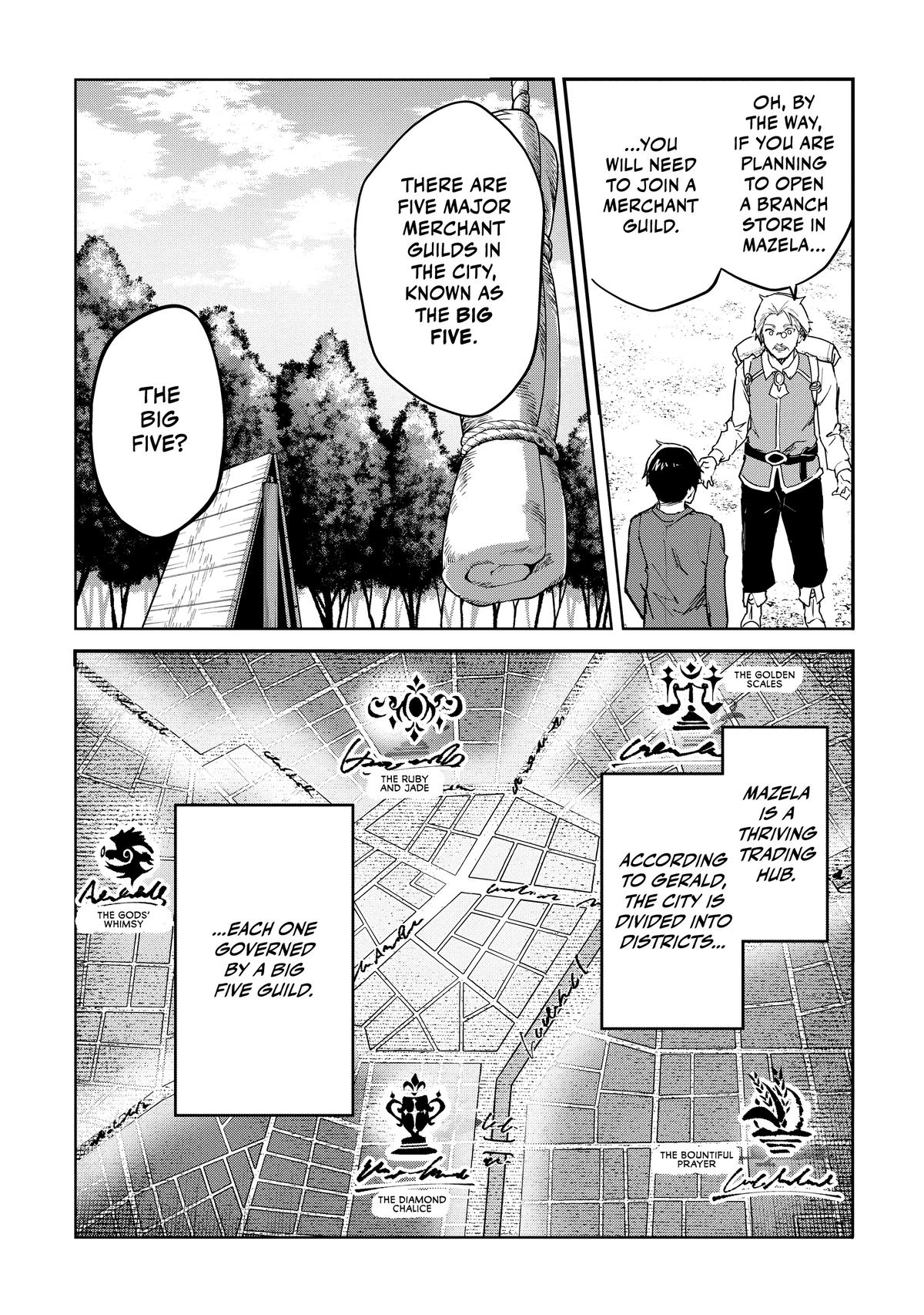 Peddler in Another World - I Can Go Back to My World Whenever I Want Chapter 41 page 7 - 