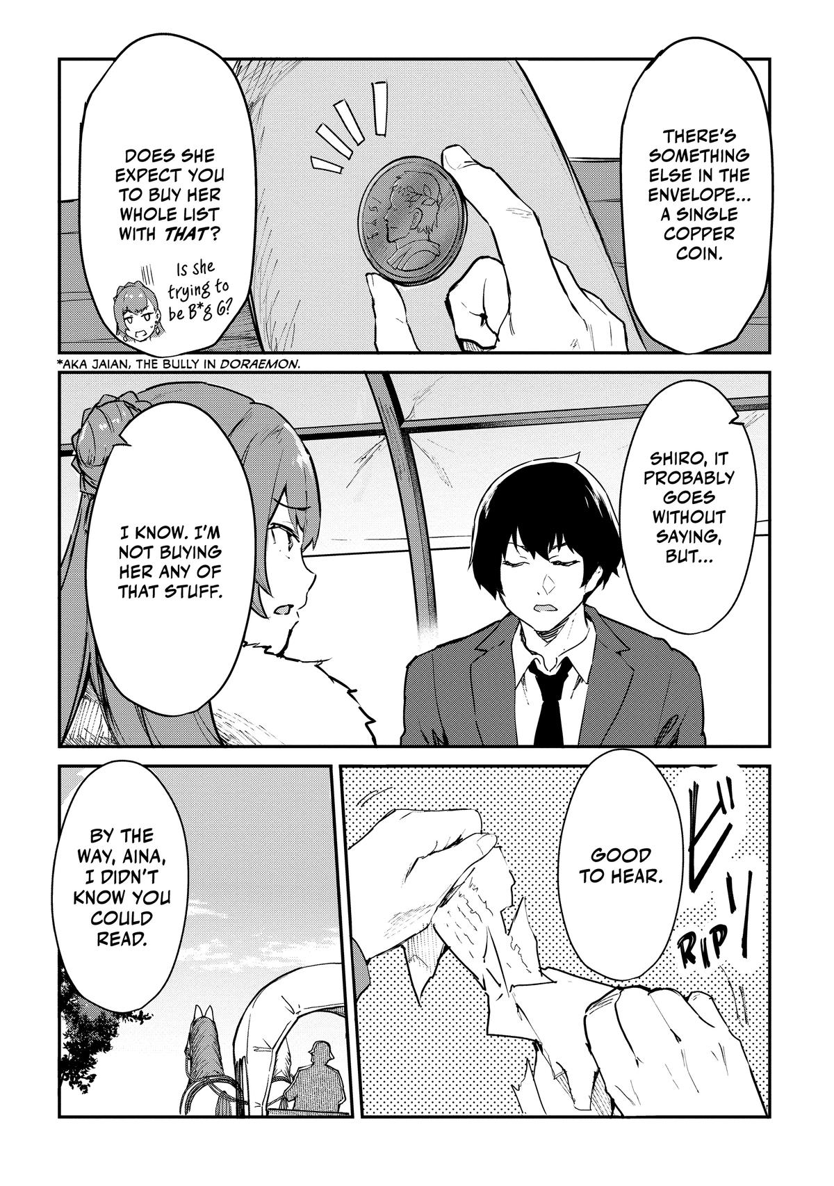 Peddler in Another World - I Can Go Back to My World Whenever I Want Chapter 42 page 14 - 