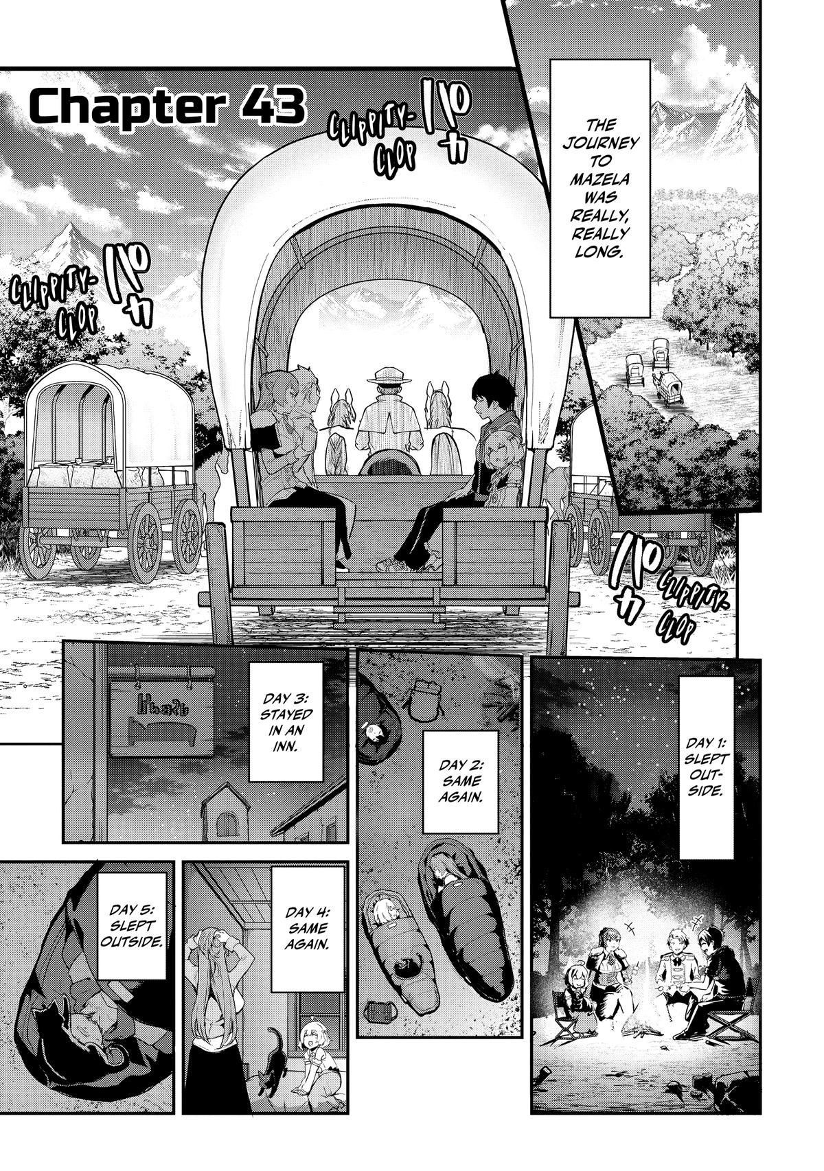Peddler in Another World - I Can Go Back to My World Whenever I Want Chapter 43 page 1 - 