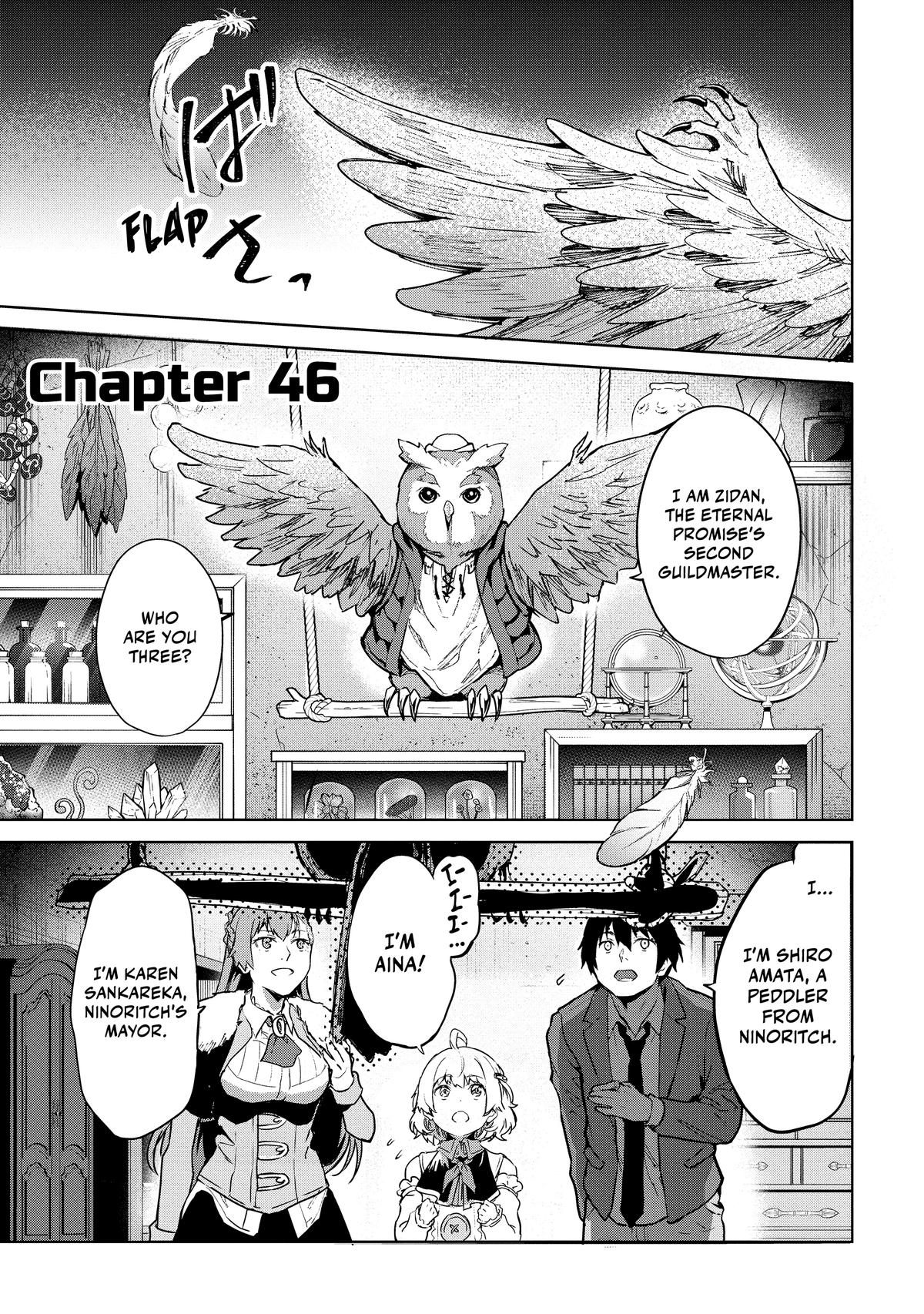 Peddler in Another World - I Can Go Back to My World Whenever I Want Chapter 46 page 1 - 