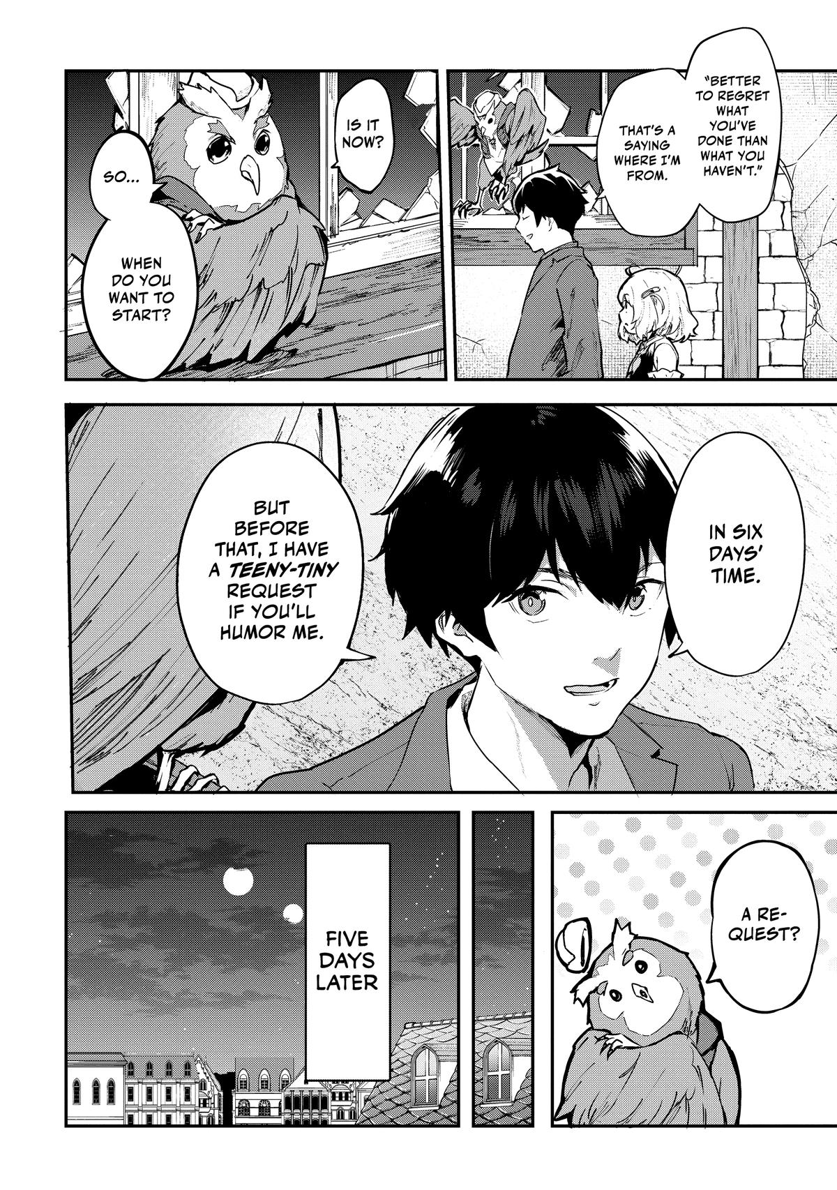 Peddler in Another World - I Can Go Back to My World Whenever I Want Chapter 46 page 8 - 