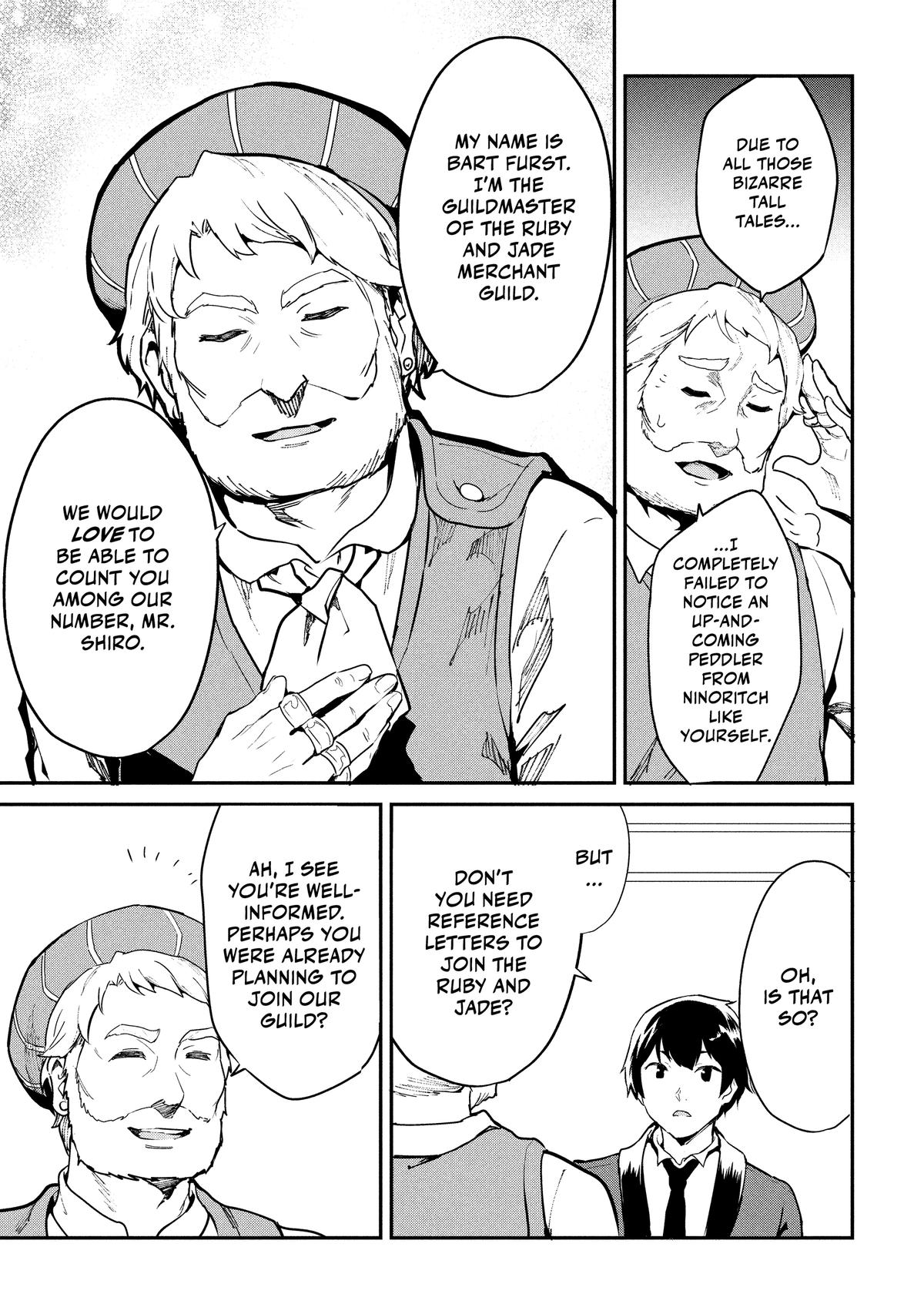 Peddler in Another World - I Can Go Back to My World Whenever I Want Chapter 47 page 13 - 