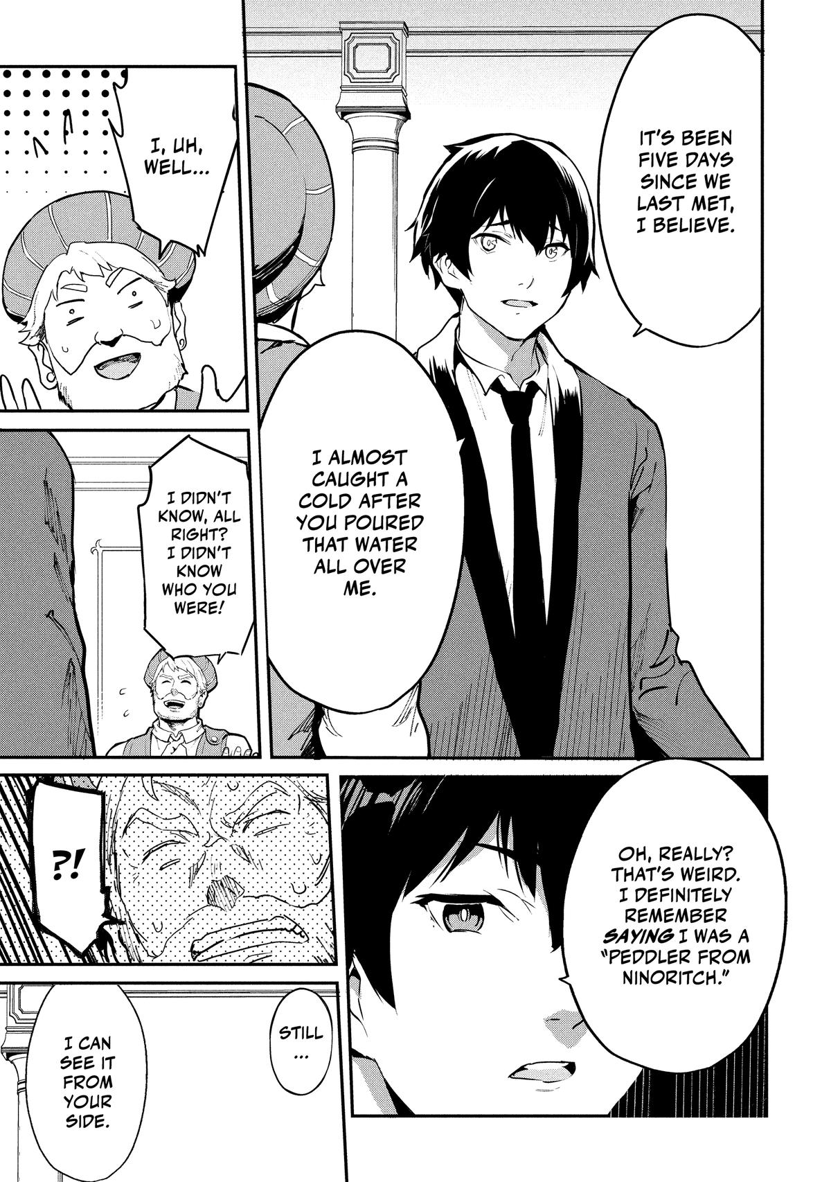 Peddler in Another World - I Can Go Back to My World Whenever I Want Chapter 47 page 17 - 