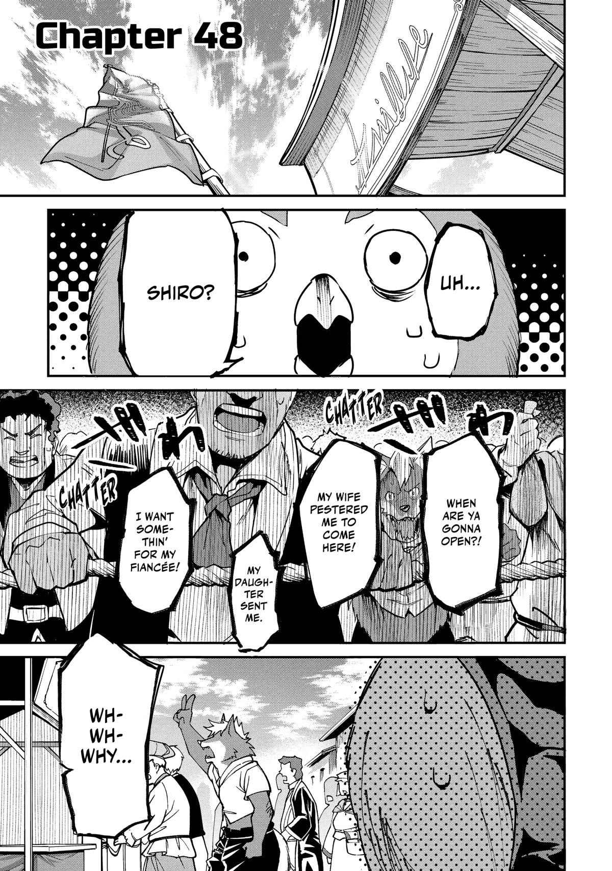 Peddler in Another World - I Can Go Back to My World Whenever I Want Chapter 48 page 1 - 