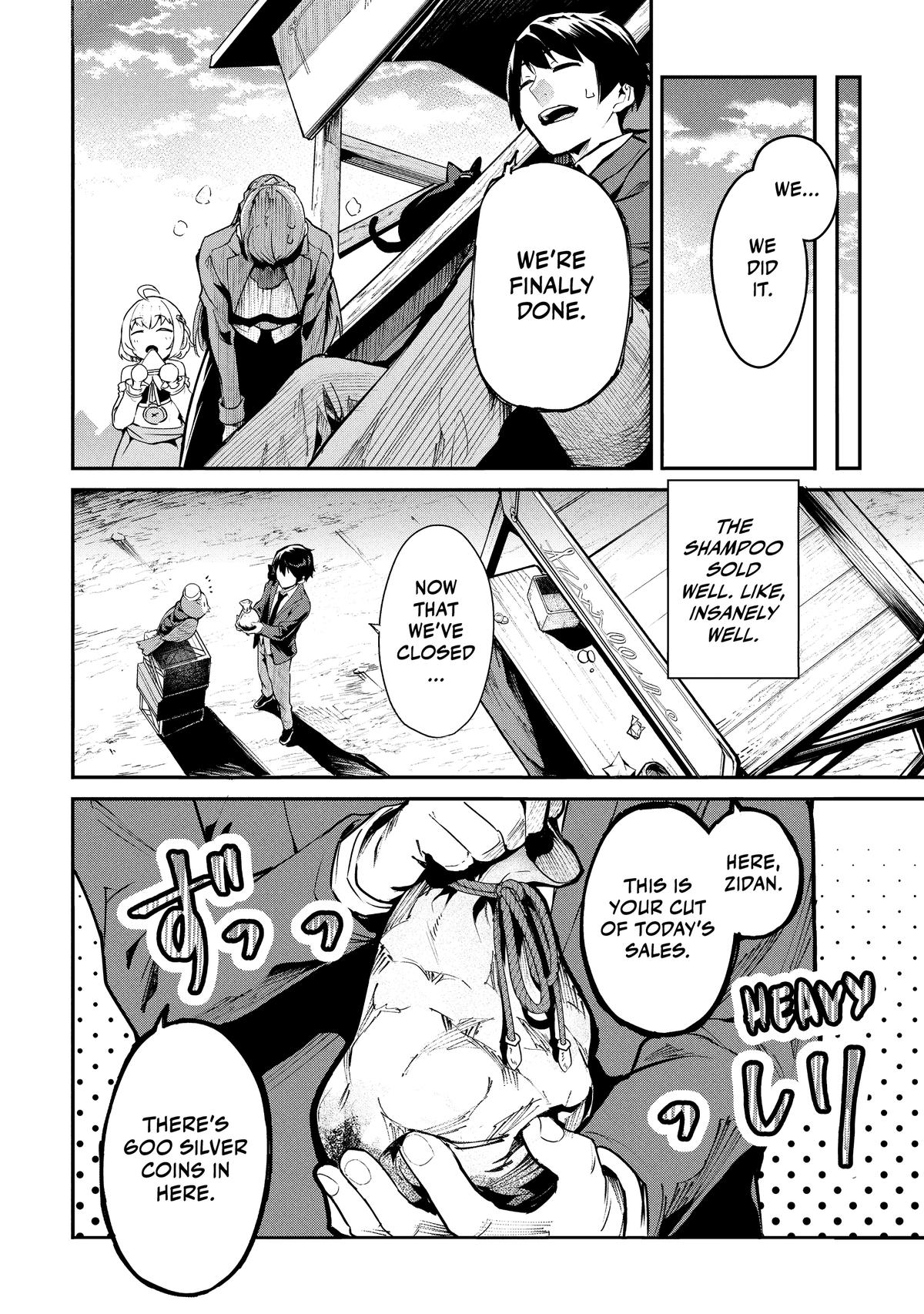 Peddler in Another World - I Can Go Back to My World Whenever I Want Chapter 48 page 8 - 
