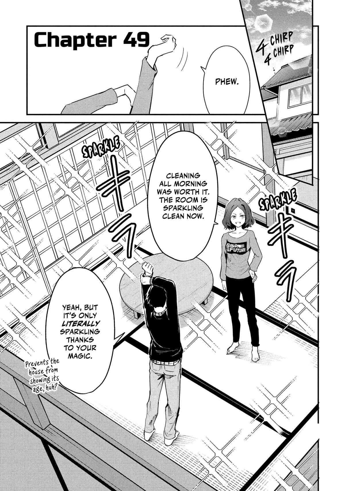 Peddler in Another World - I Can Go Back to My World Whenever I Want Chapter 49 page 1 - 