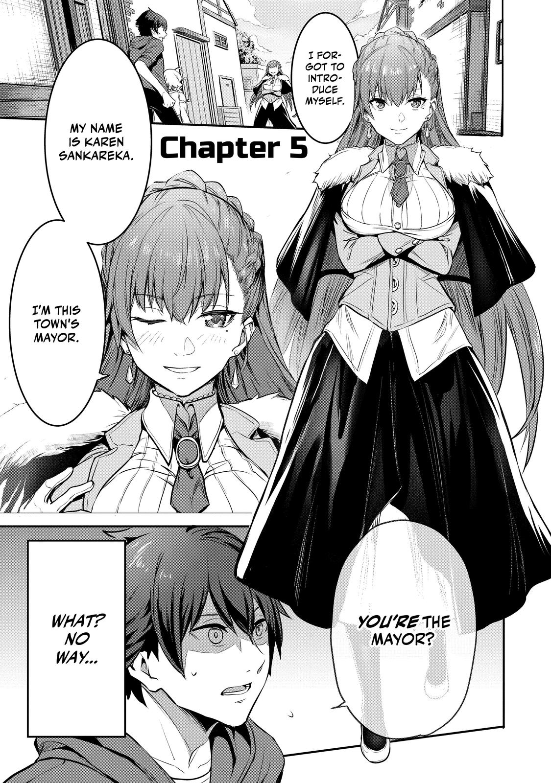 Peddler in Another World - I Can Go Back to My World Whenever I Want Chapter 5 page 1 - 