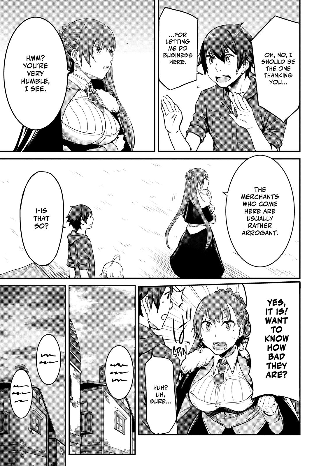 Peddler in Another World - I Can Go Back to My World Whenever I Want Chapter 5 page 3 - 