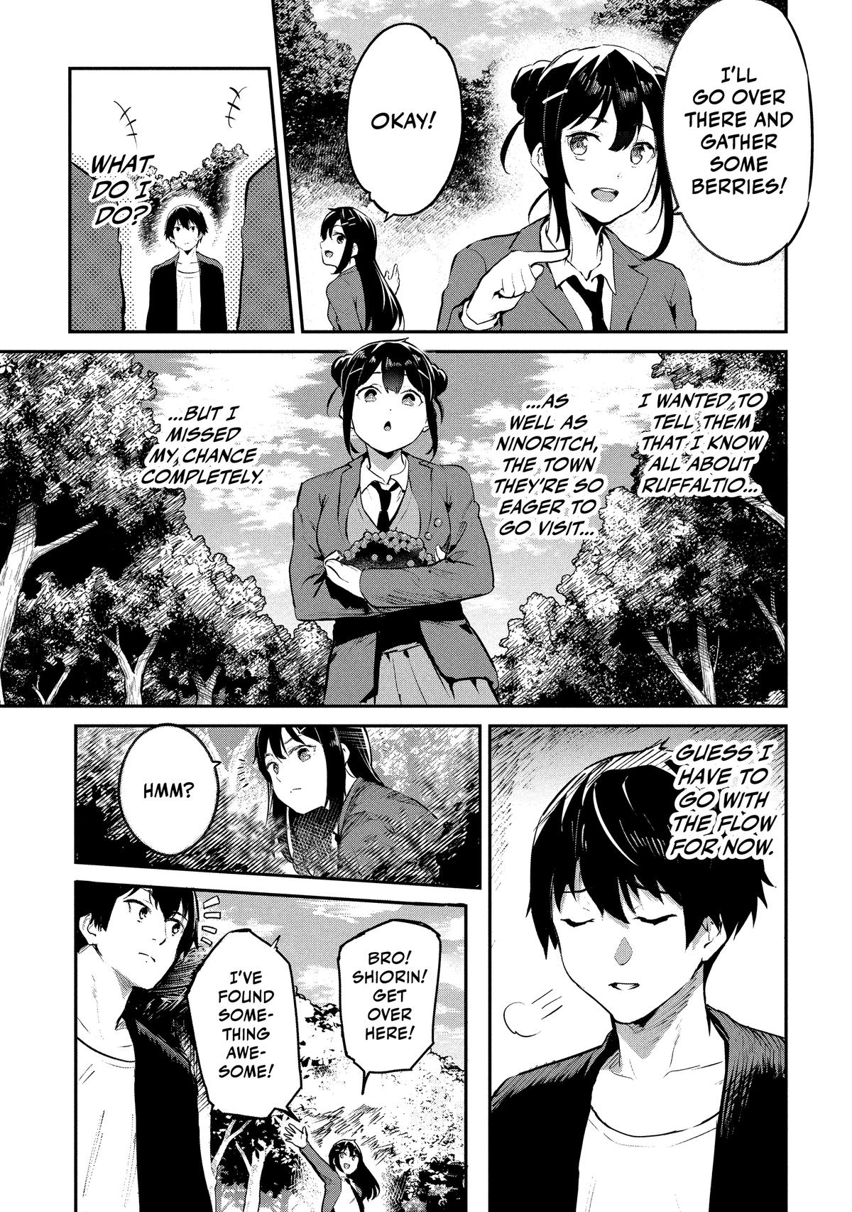 Peddler in Another World - I Can Go Back to My World Whenever I Want Chapter 54 page 11 - 