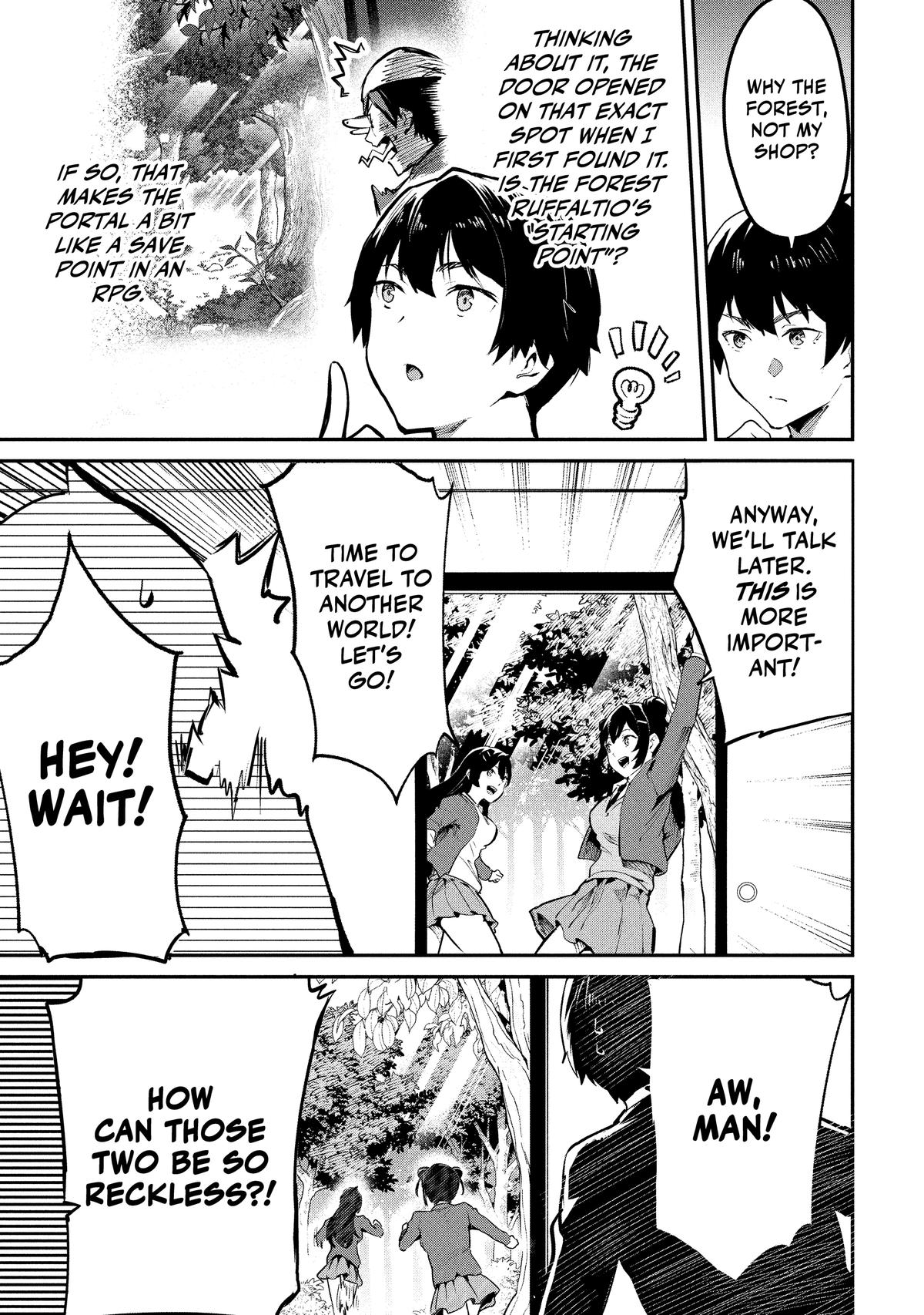 Peddler in Another World - I Can Go Back to My World Whenever I Want Chapter 54 page 5 - 