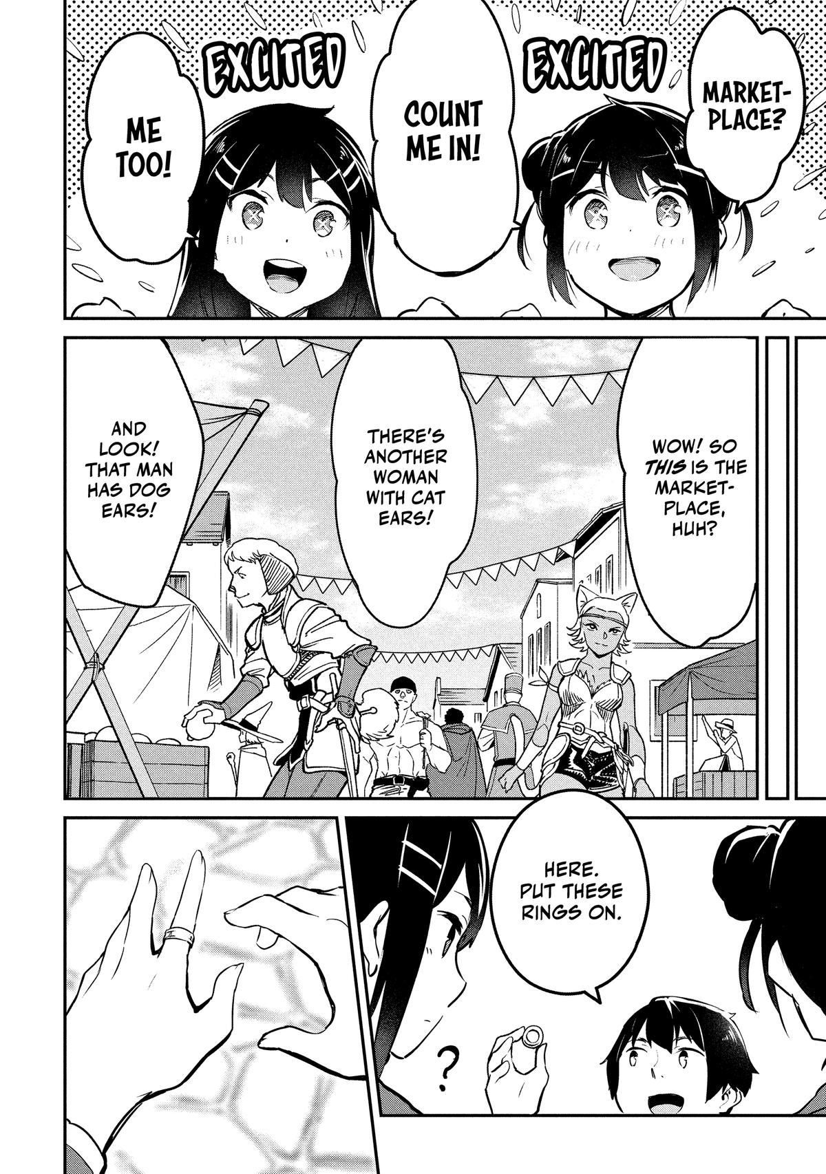 Peddler in Another World - I Can Go Back to My World Whenever I Want Chapter 55 page 8 - 