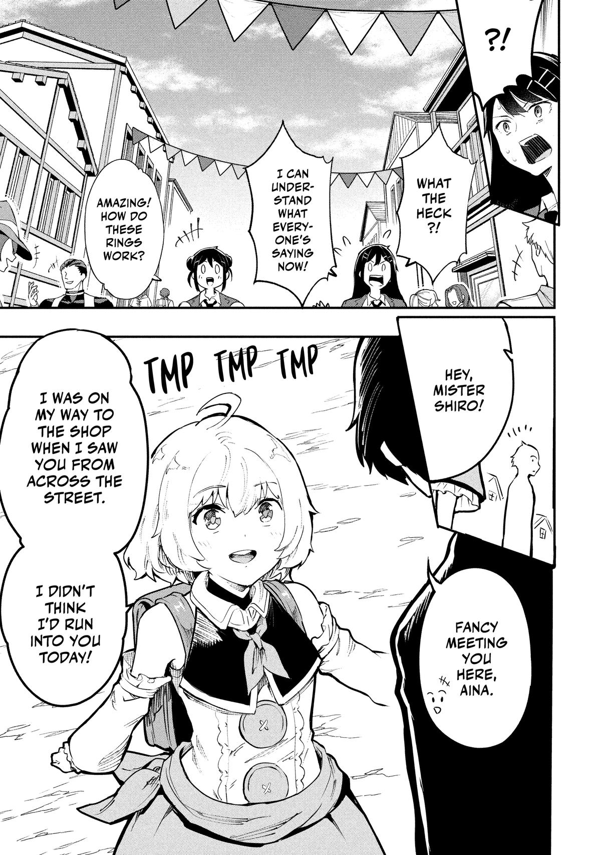 Peddler in Another World - I Can Go Back to My World Whenever I Want Chapter 55 page 9 - 