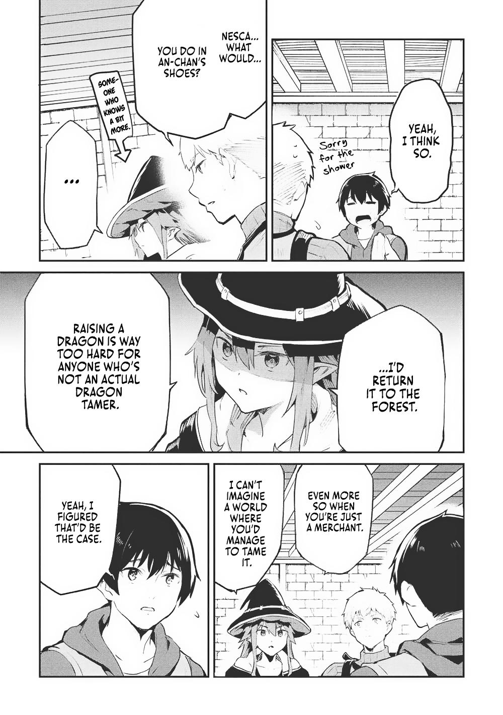 Peddler in Another World - I Can Go Back to My World Whenever I Want Chapter 57 page 9 - 