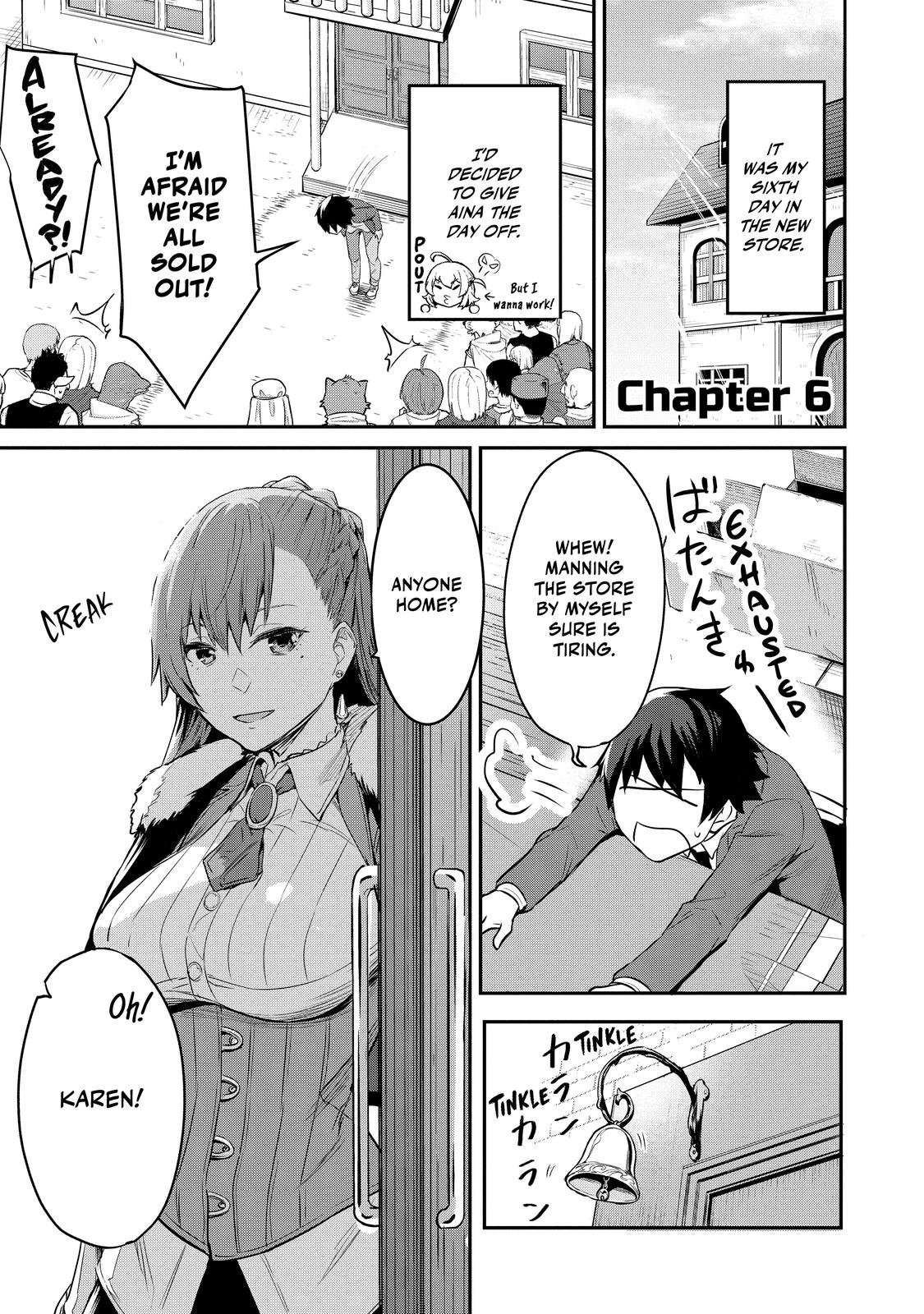 Peddler in Another World - I Can Go Back to My World Whenever I Want Chapter 6 page 1 - 