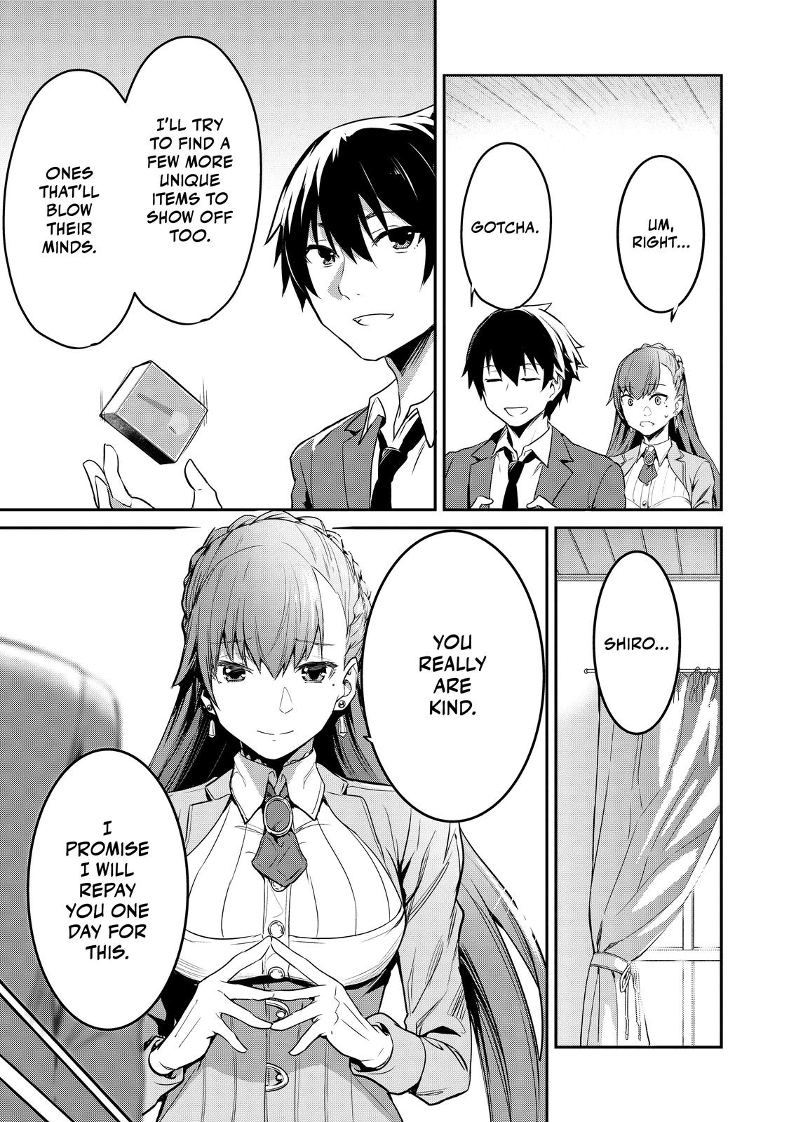 Peddler in Another World - I Can Go Back to My World Whenever I Want Chapter 6 page 13 - 