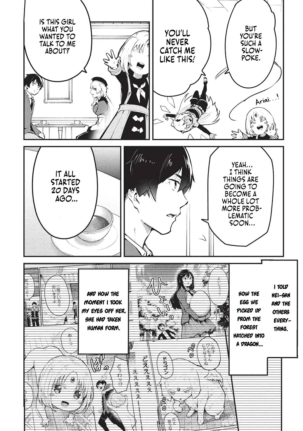 Peddler in Another World - I Can Go Back to My World Whenever I Want Chapter 61 page 10 - 