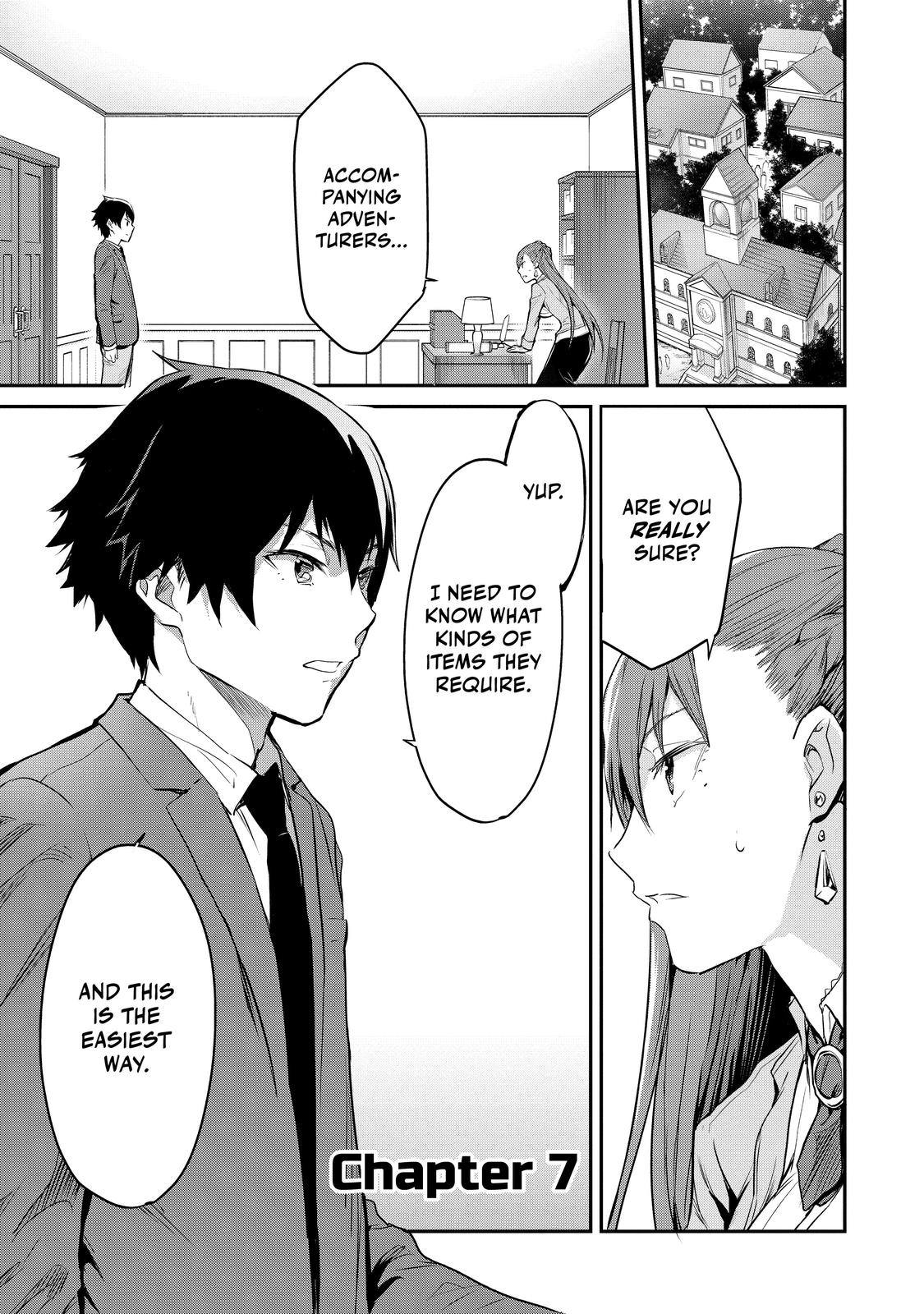 Peddler in Another World - I Can Go Back to My World Whenever I Want Chapter 7 page 1 - 